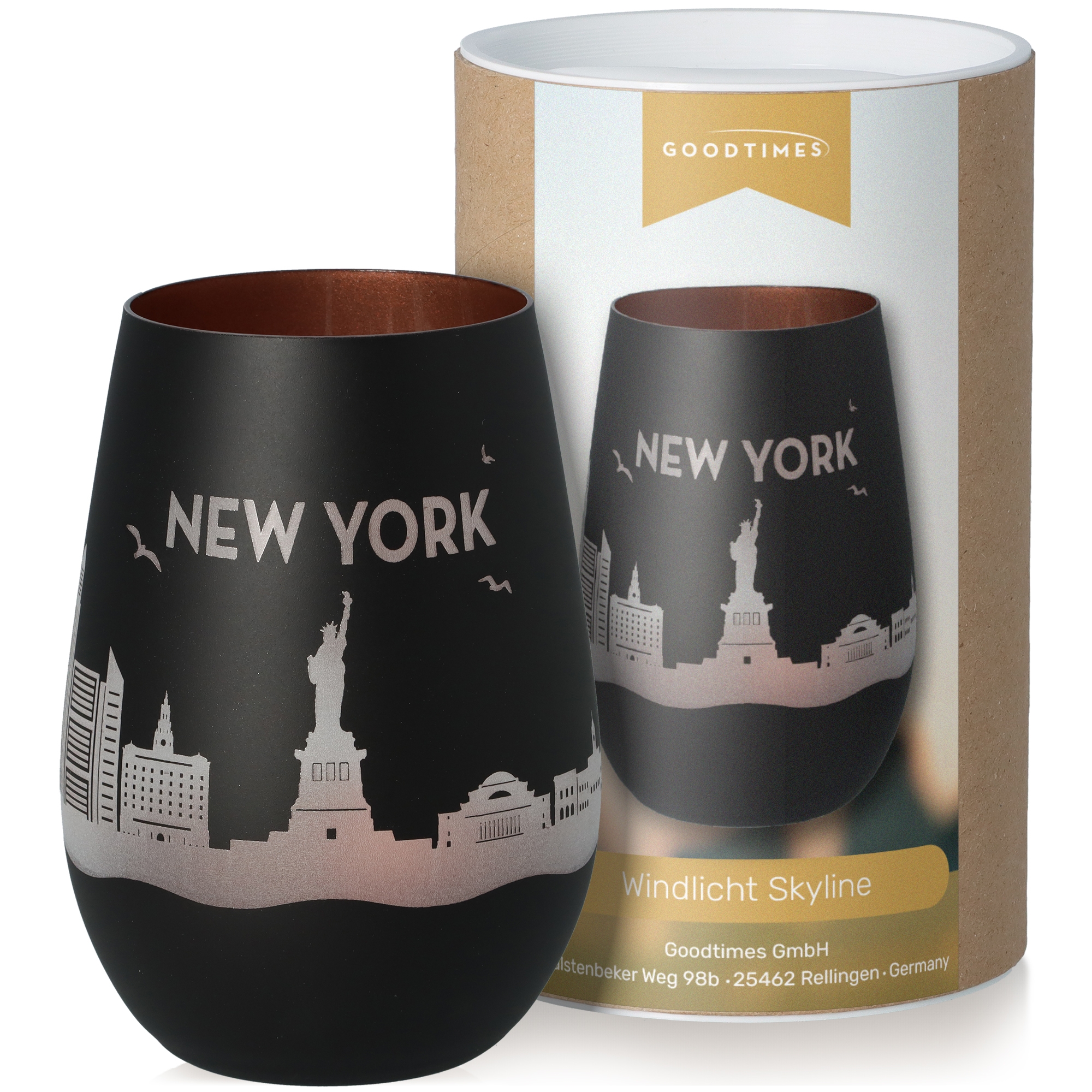 Windlicht Skyline New York