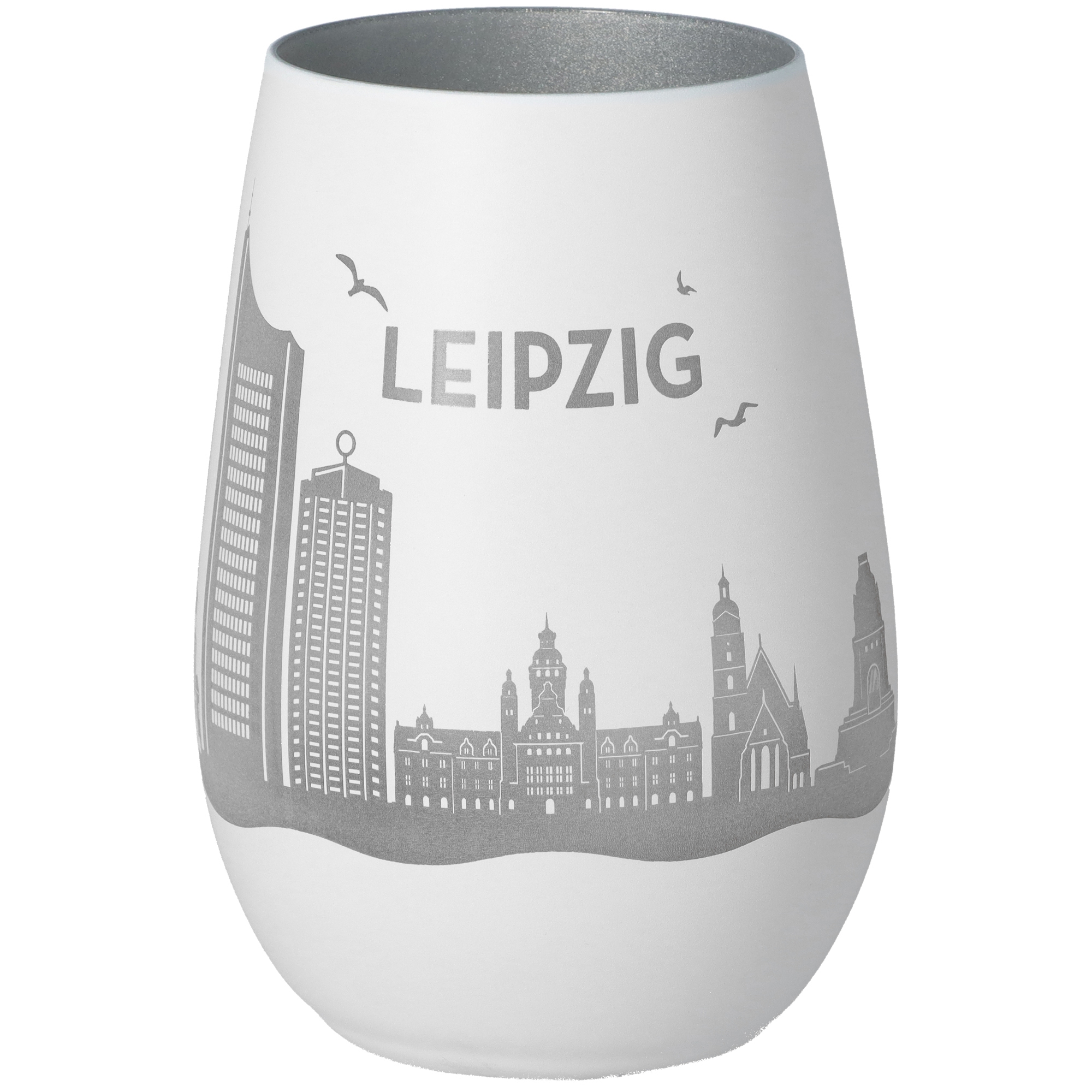 Windlicht Skyline Leipzig