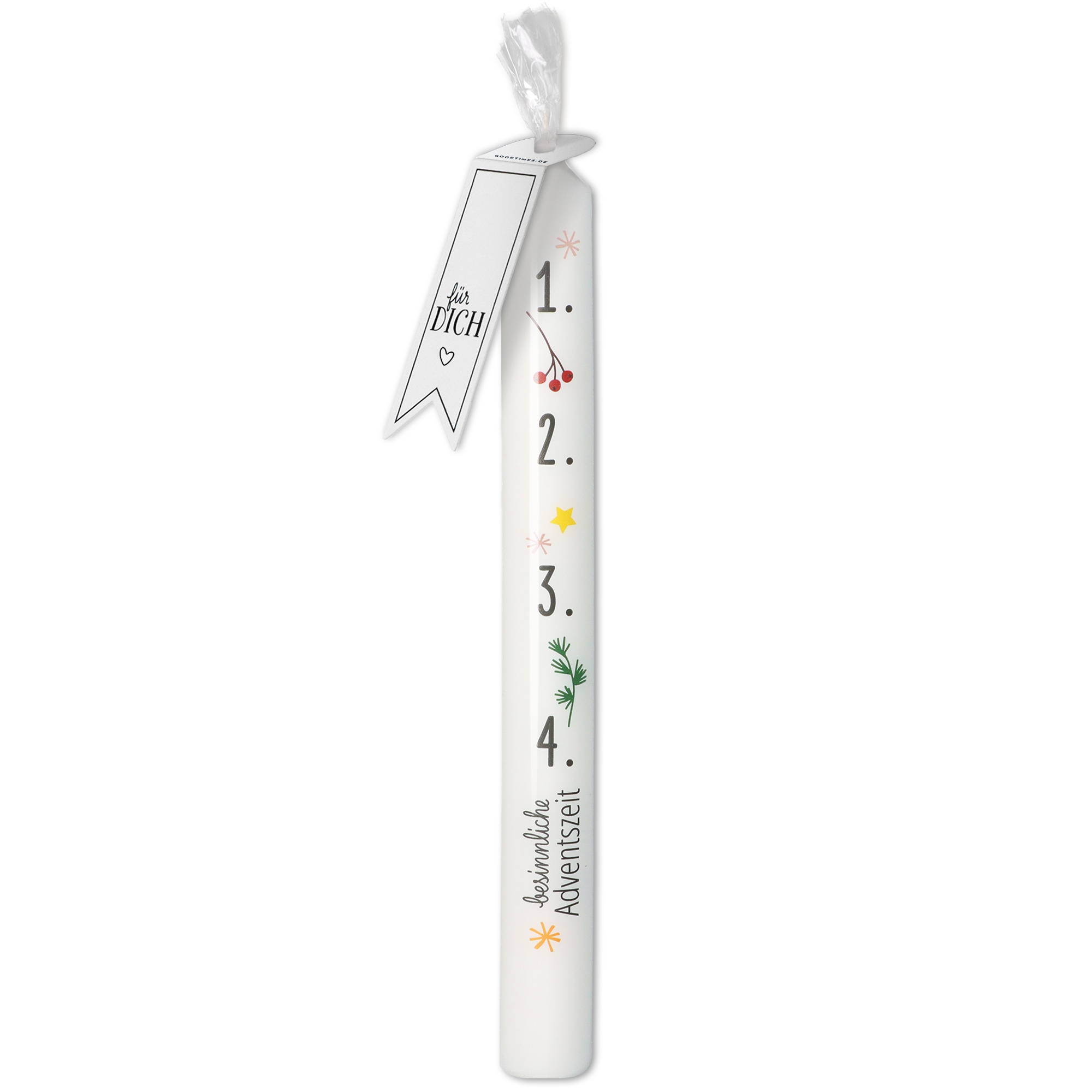 Stabkerze "Adventszeit" Stabkerze "Adventszeit"