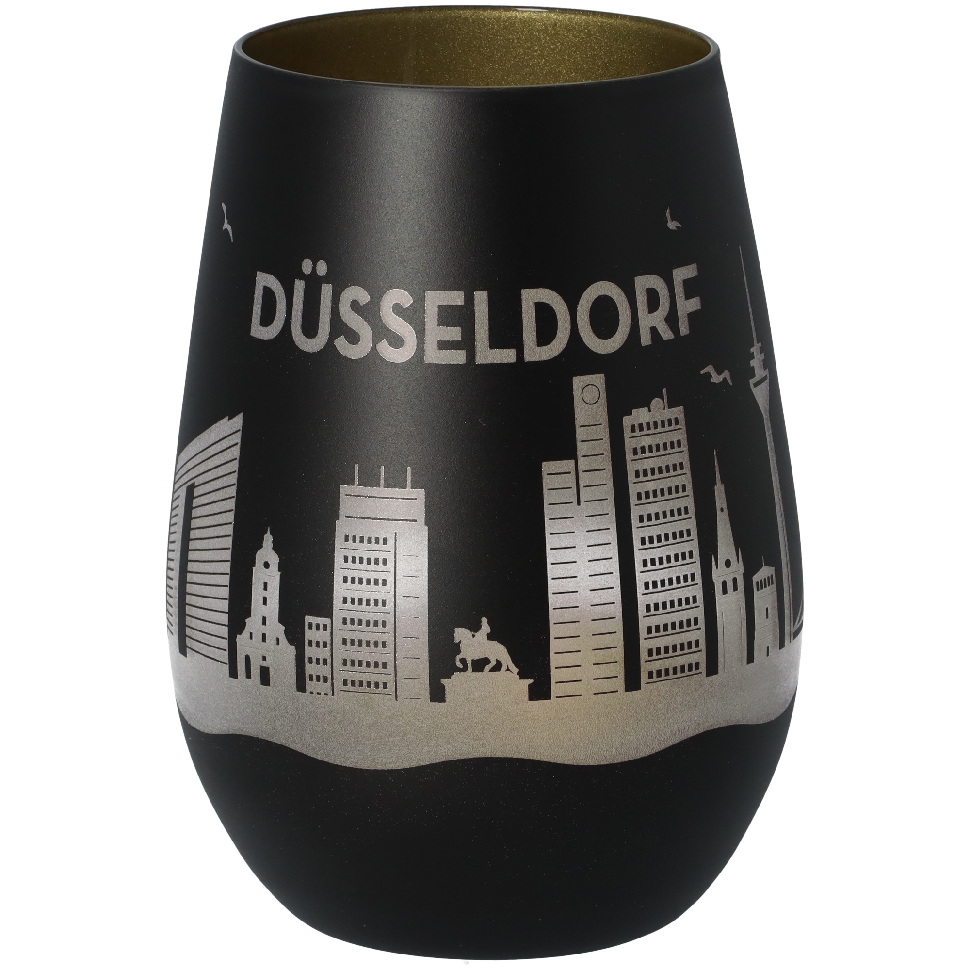 Windlicht Skyline Düsseldorf
