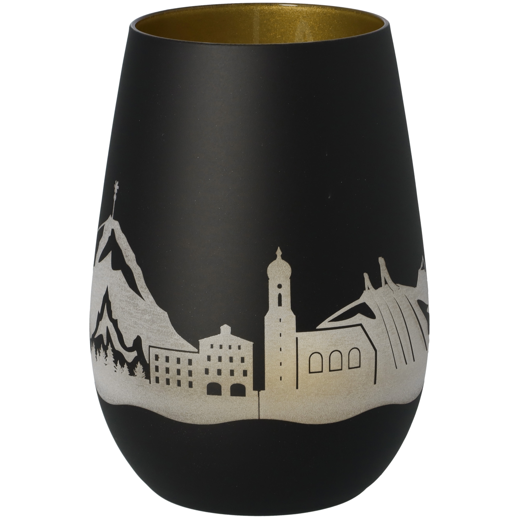 Windlicht Skyline Garmisch-Partenkirchen Töpferei, Krug, Tasse