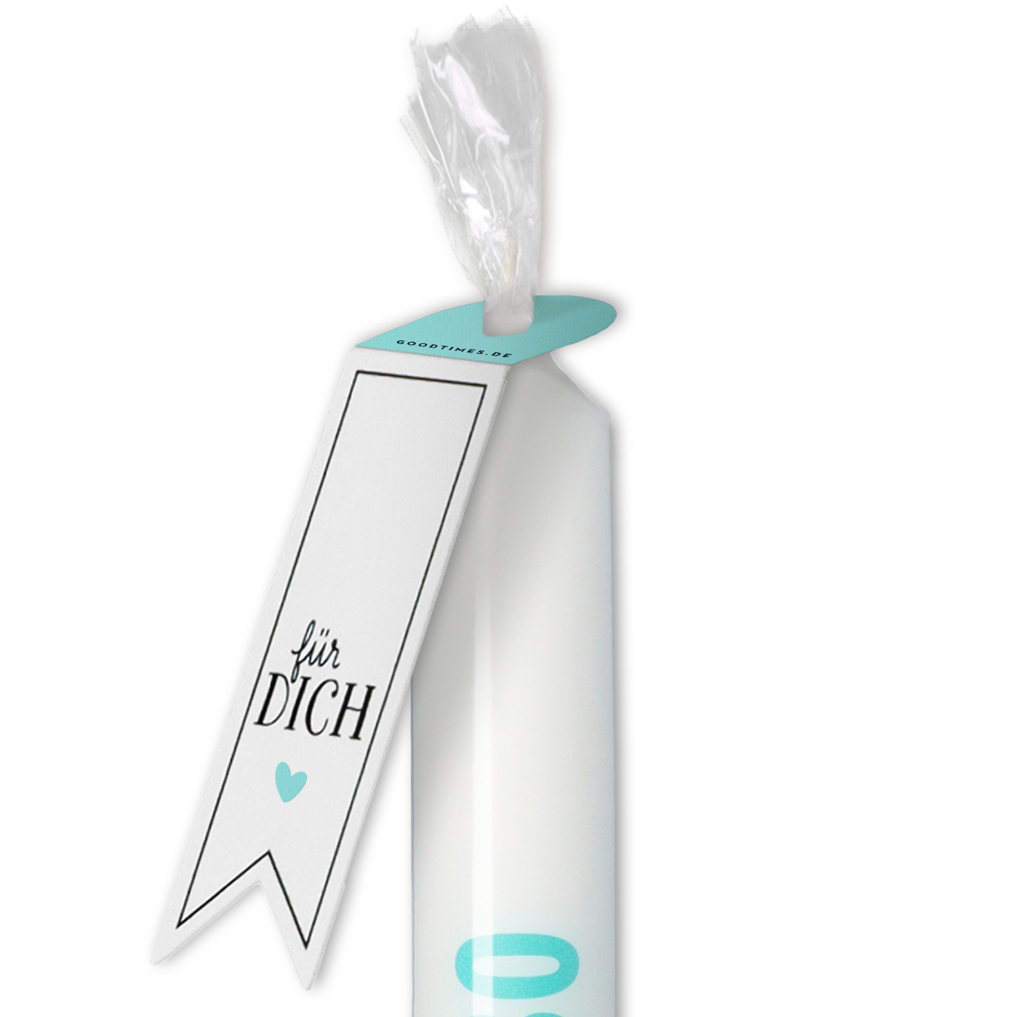 Stabkerze "Circa 30" Türkis Stabkerze "Circa 30" Türkis