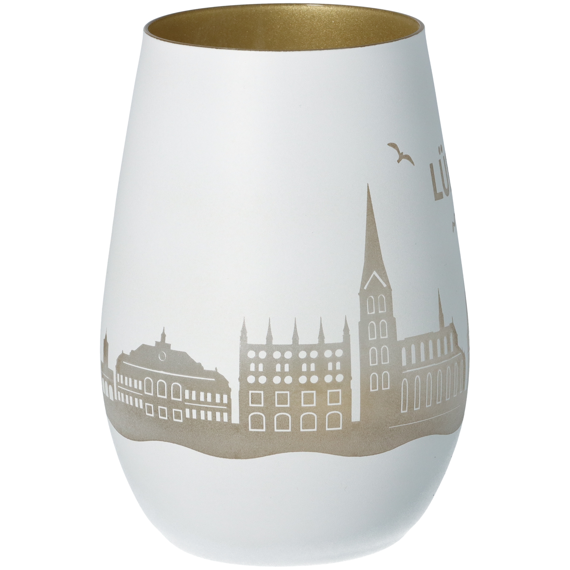 Windlicht Skyline Lübeck Windlicht Skyline Lübeck