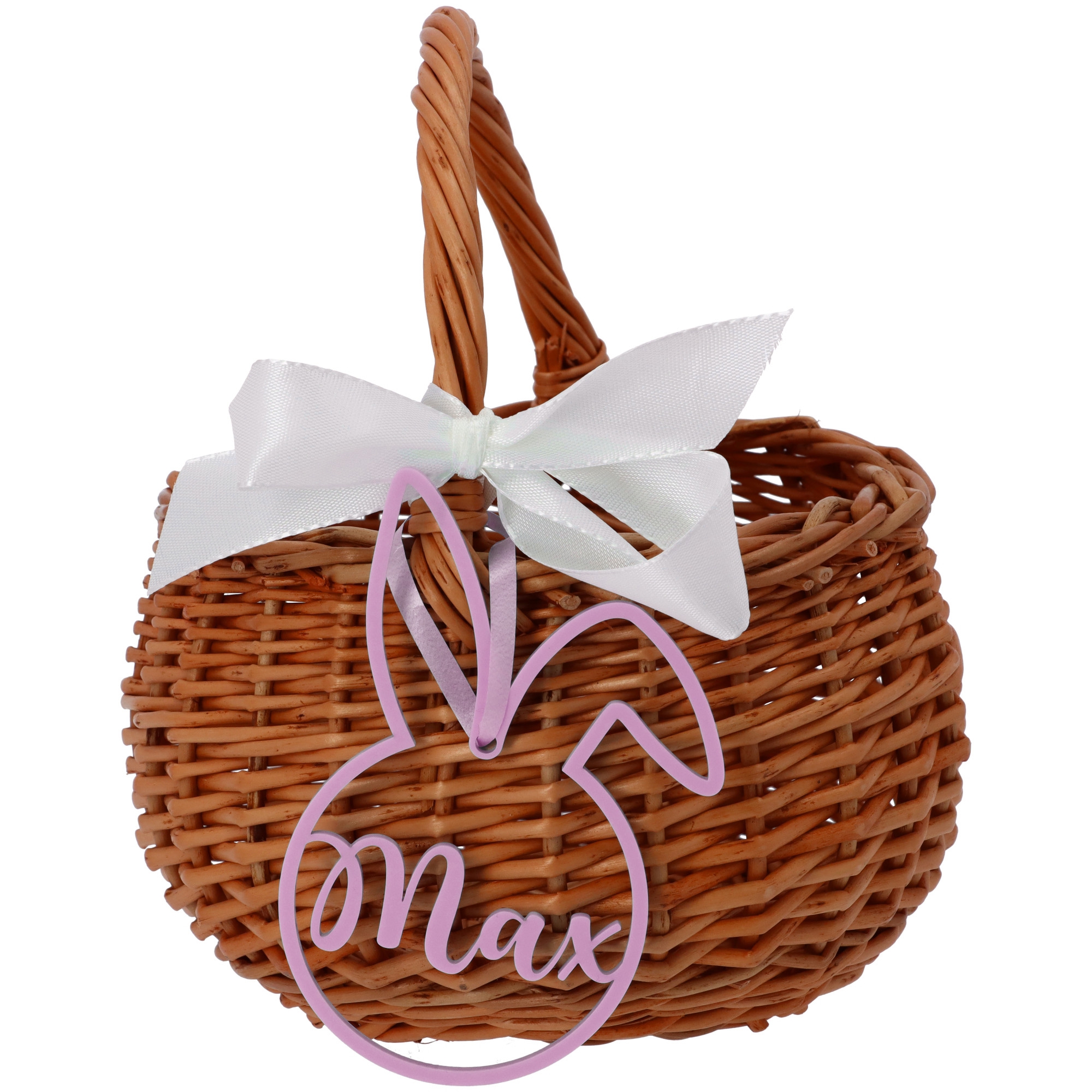 Osterkörbchen mit Hasenanhänger