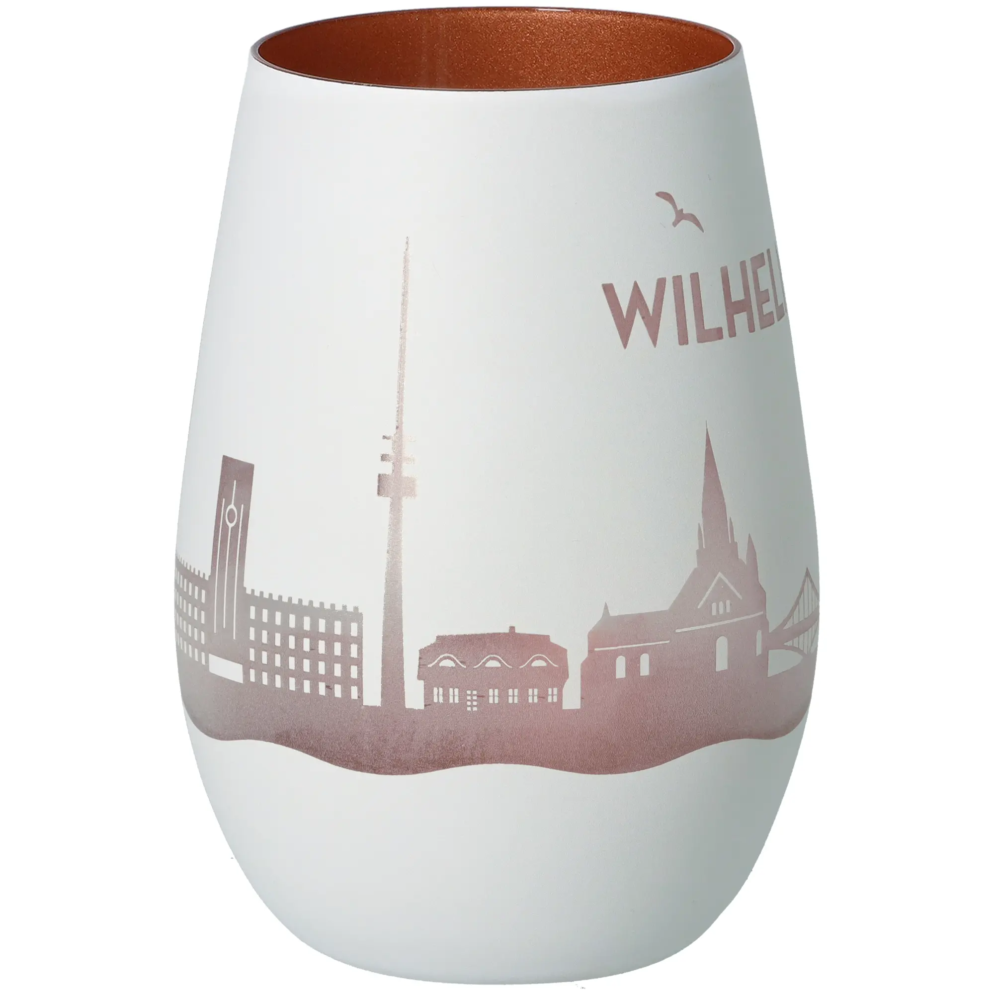 Windlicht Skyline Wilhelmshaven