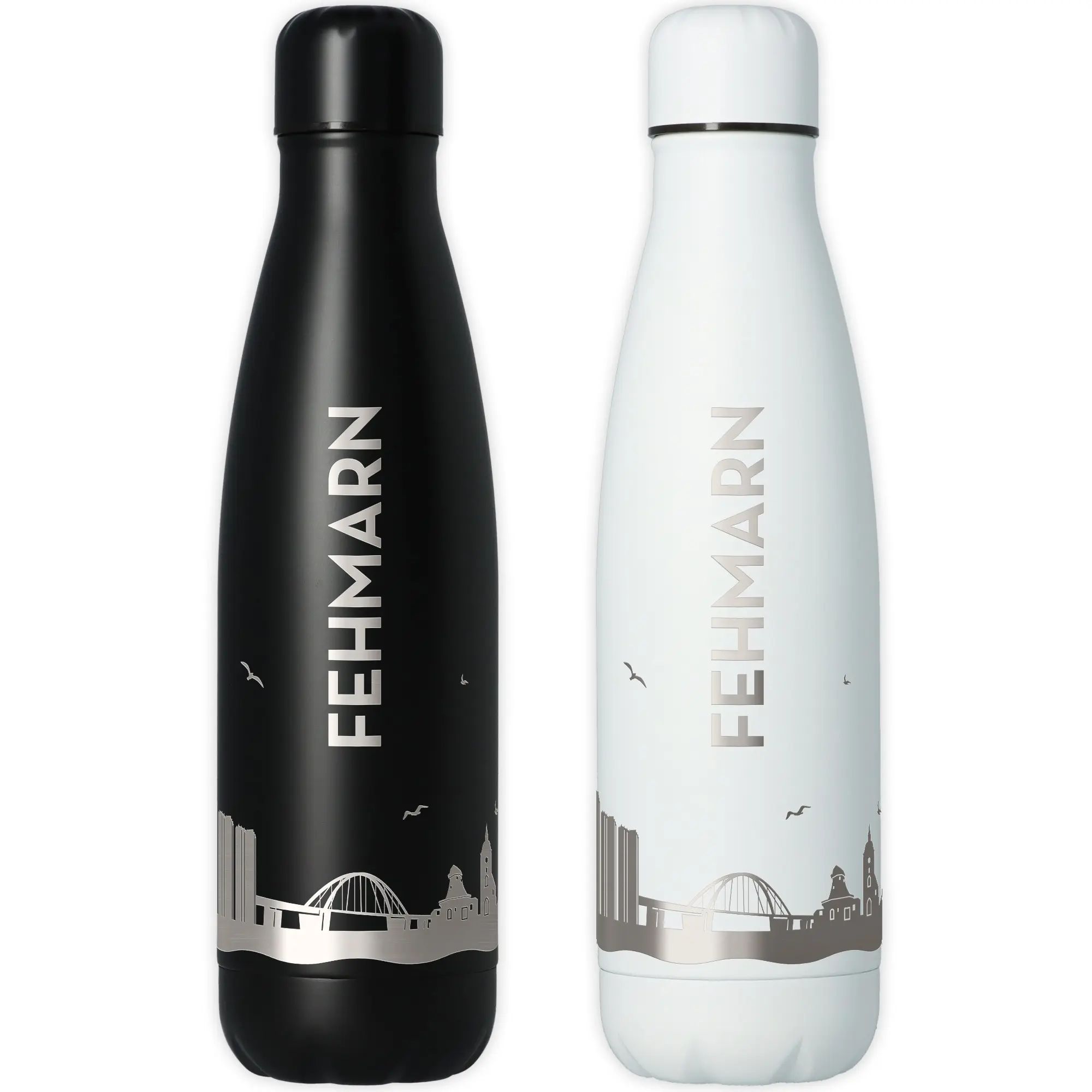 Trinkflasche Skyline Fehmarn