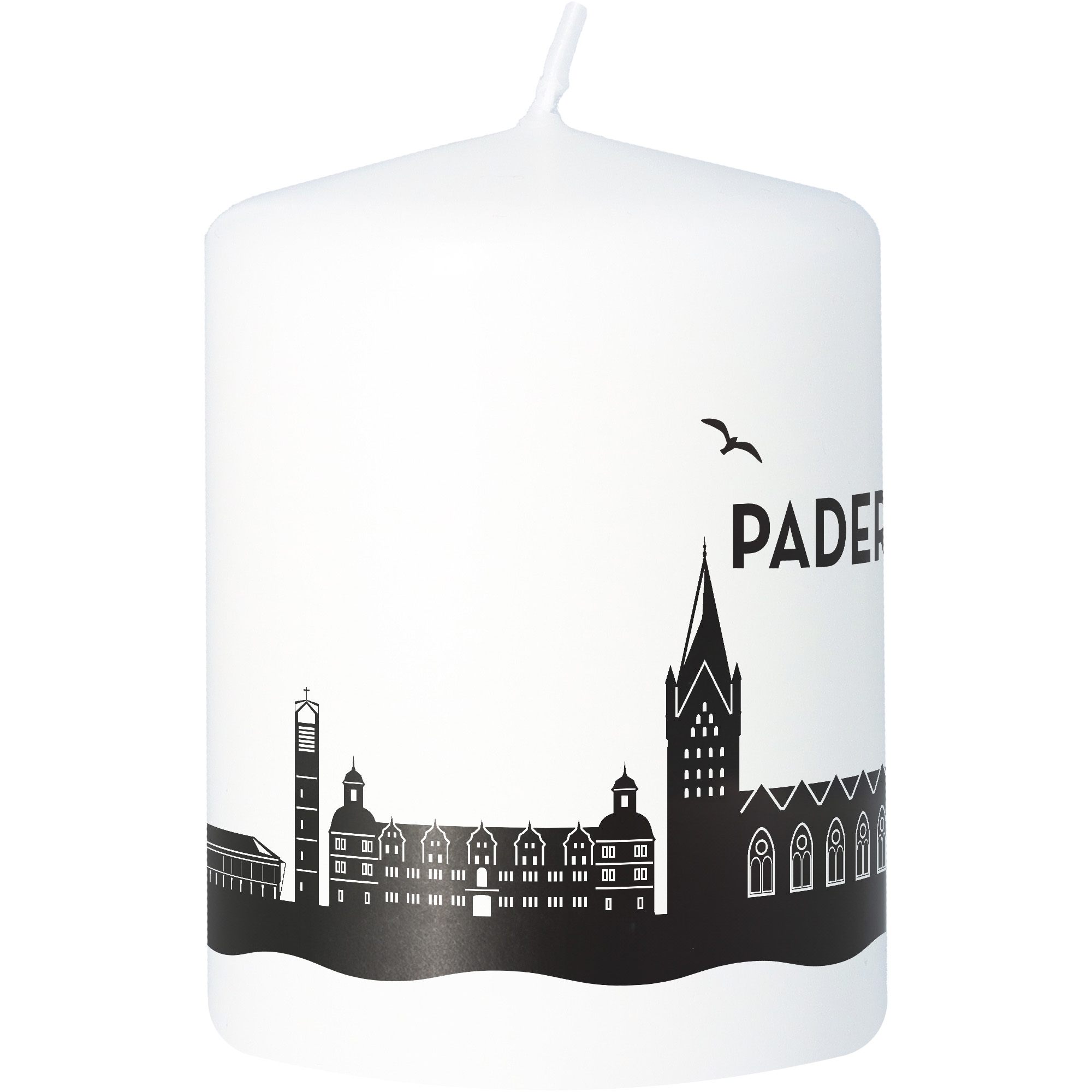 Stumpenkerze Skyline Paderborn Stumpenkerze Skyline Paderborn