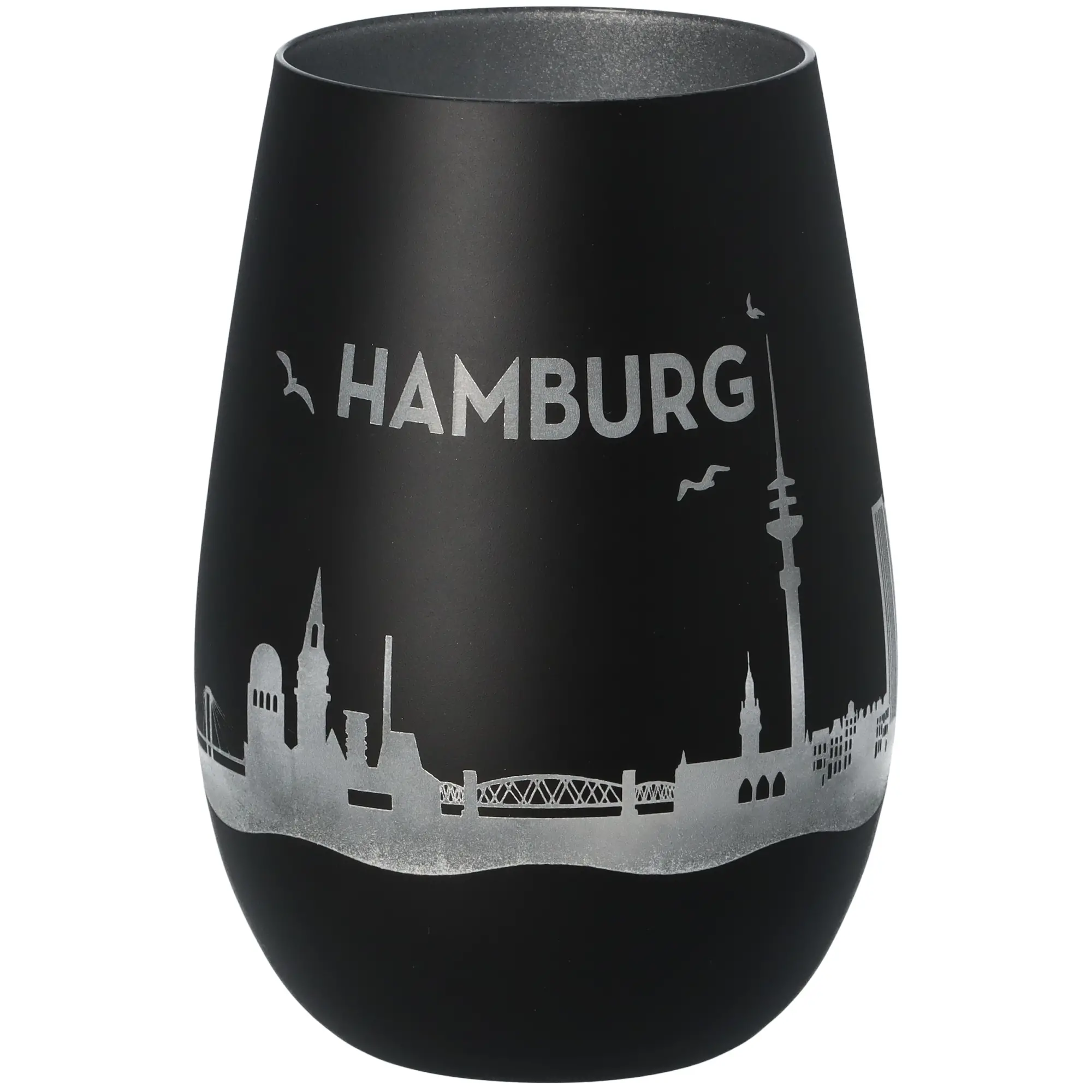 Windlicht Skyline Hamburg