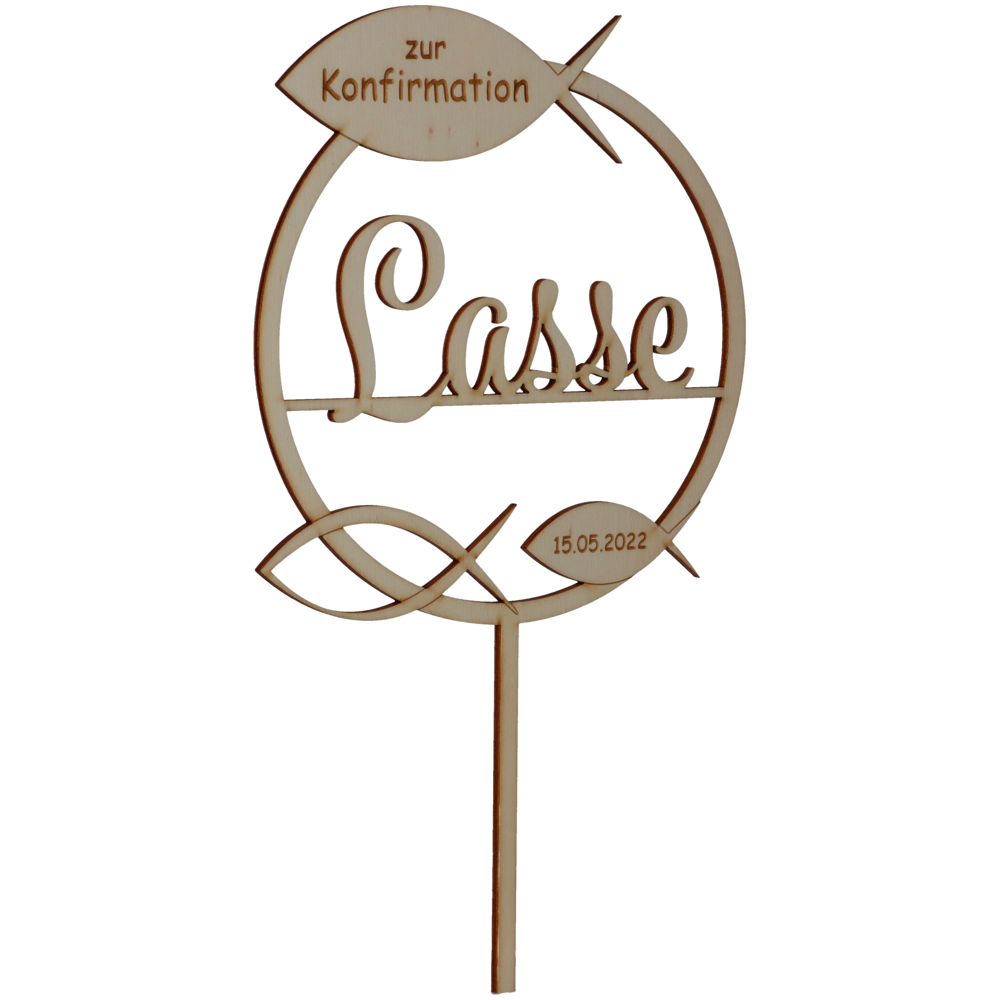 Cake Topper "Zur Konfirmation" Cake Topper "Zur Konfirmation"