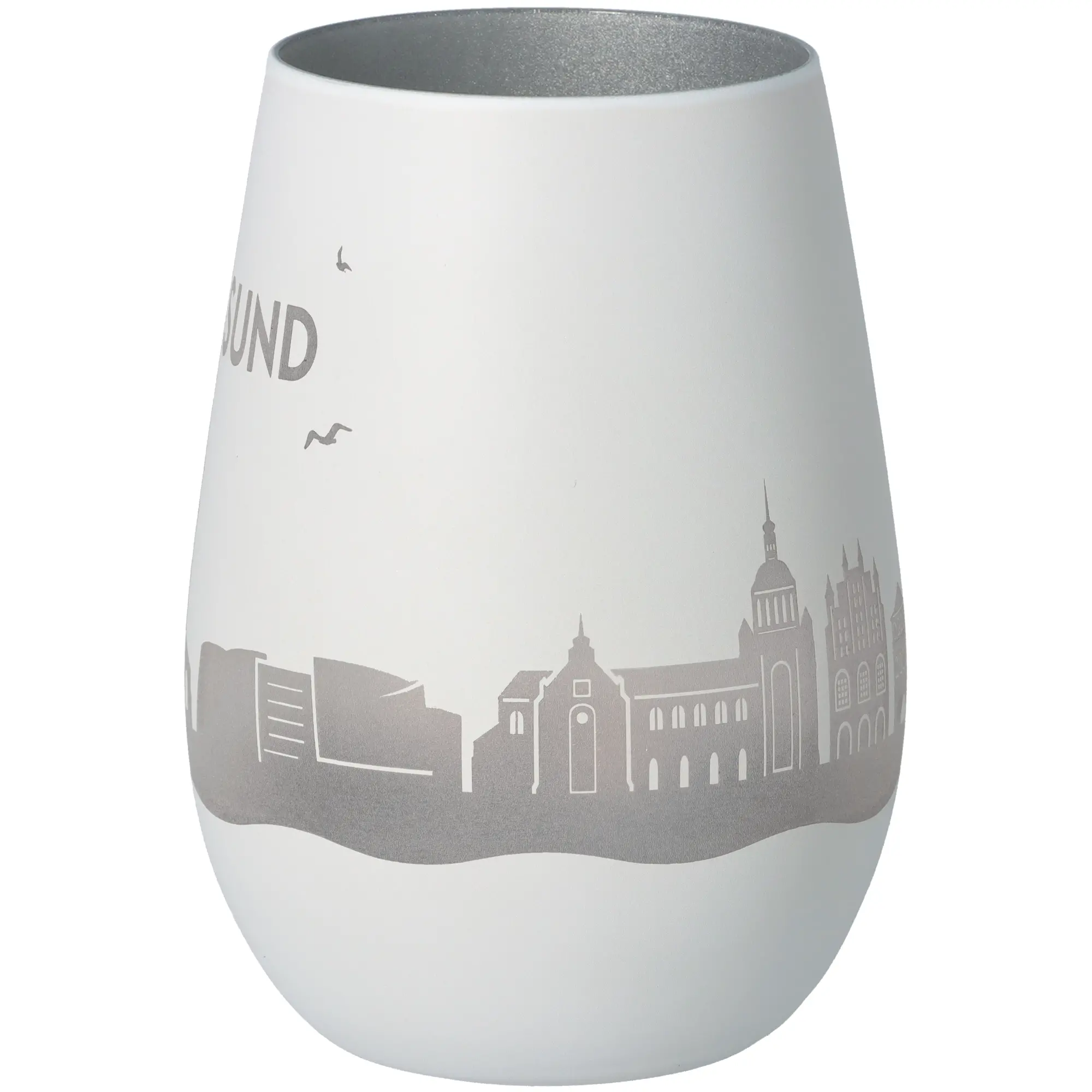 Windlicht Skyline Stralsund