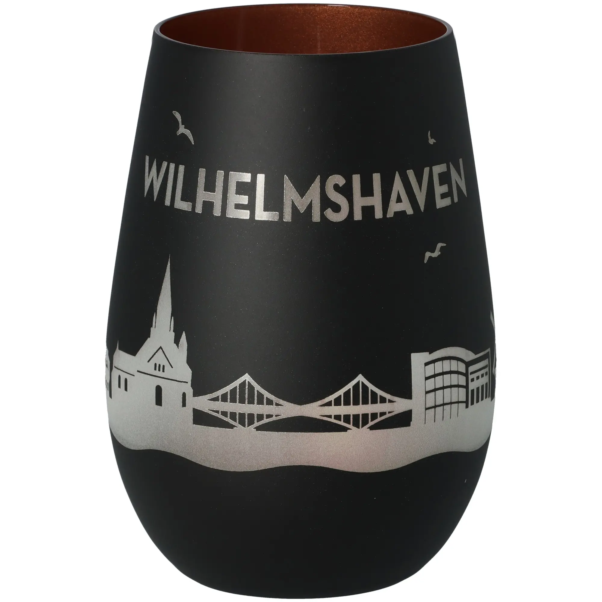 Windlicht Skyline Wilhelmshaven