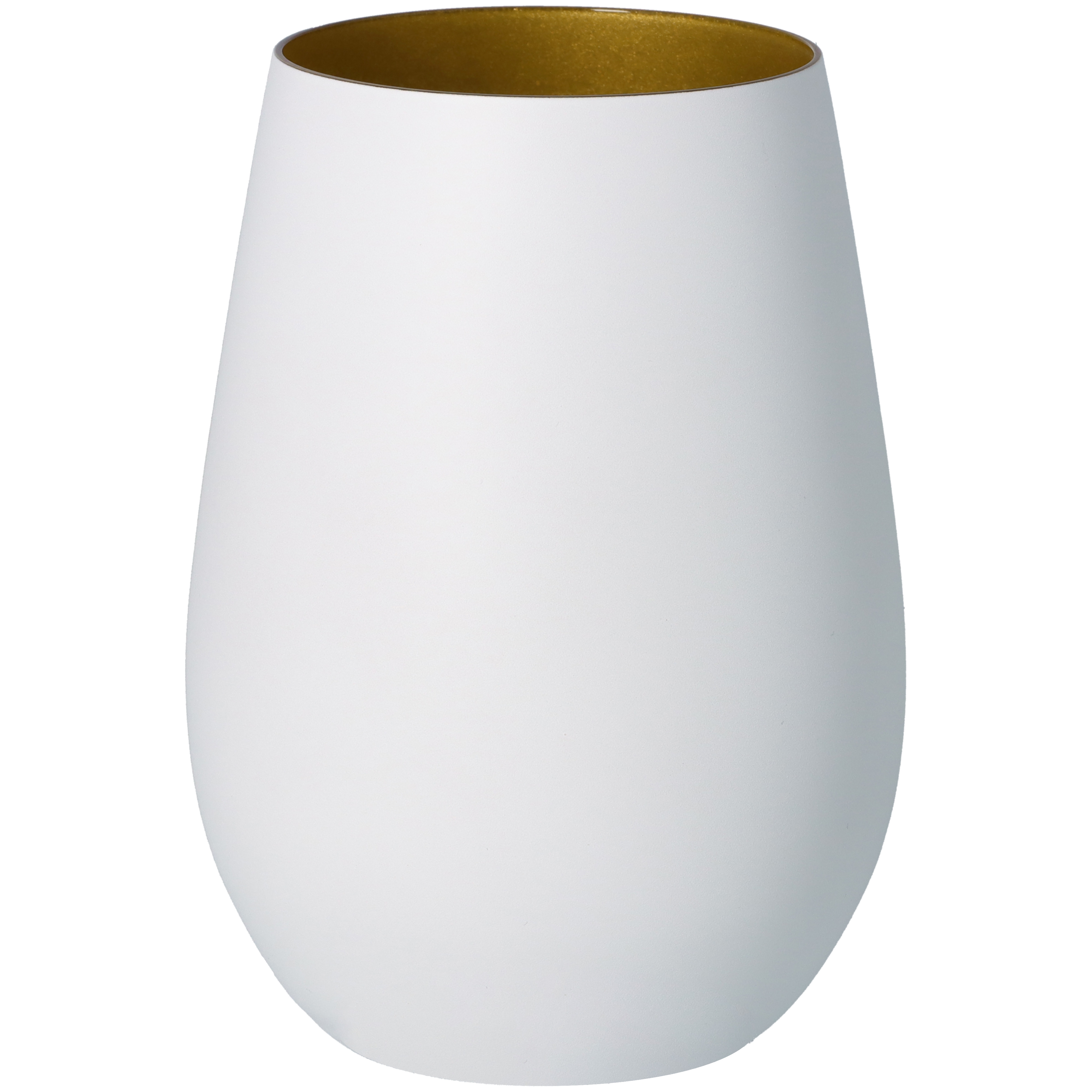 Windlicht Dein Design Weiß/Gold mit Gravur Krug, Töpferei, Vase, Porzellan, Lampe