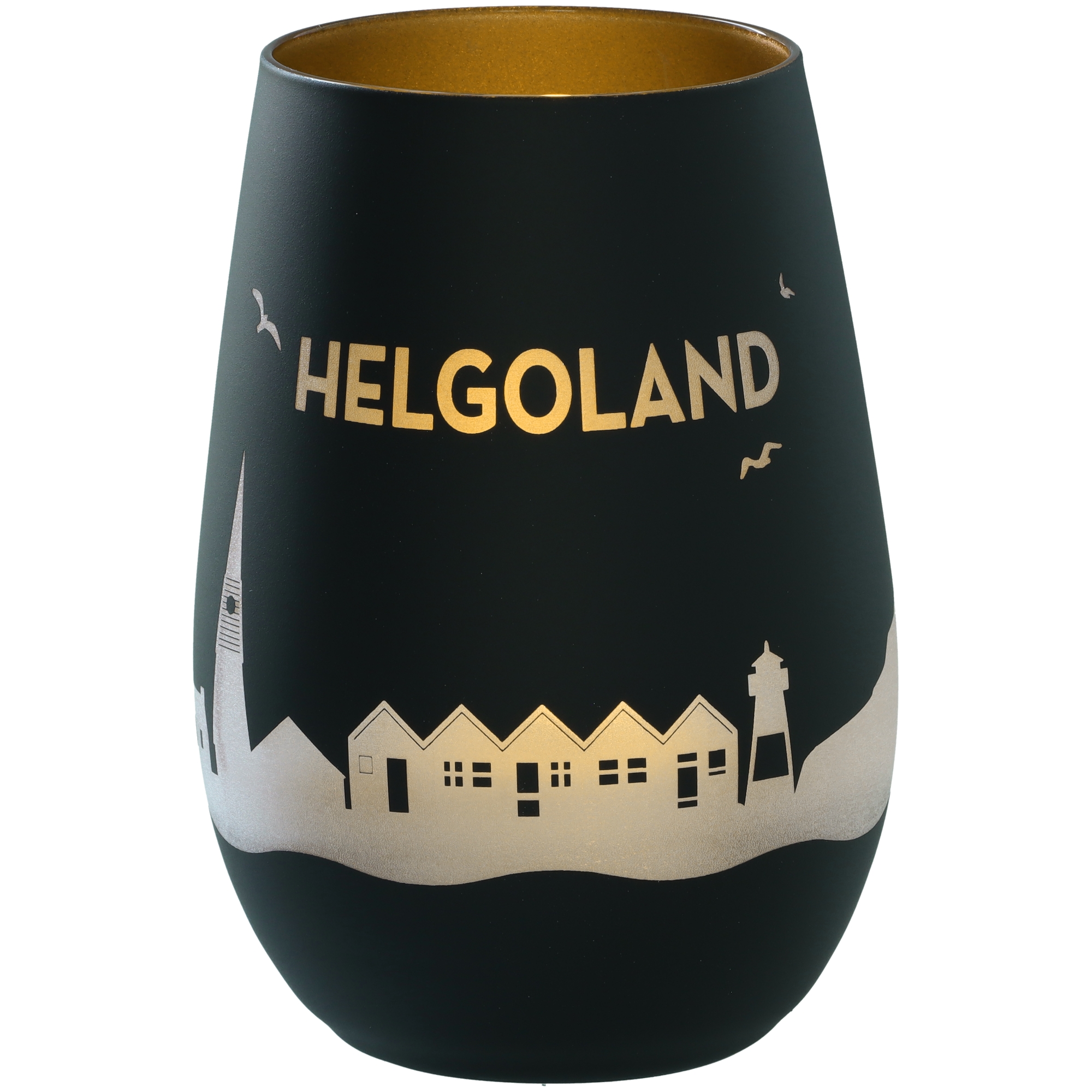 Windlicht Skyline Helgoland Krug, Töpferei, Vase