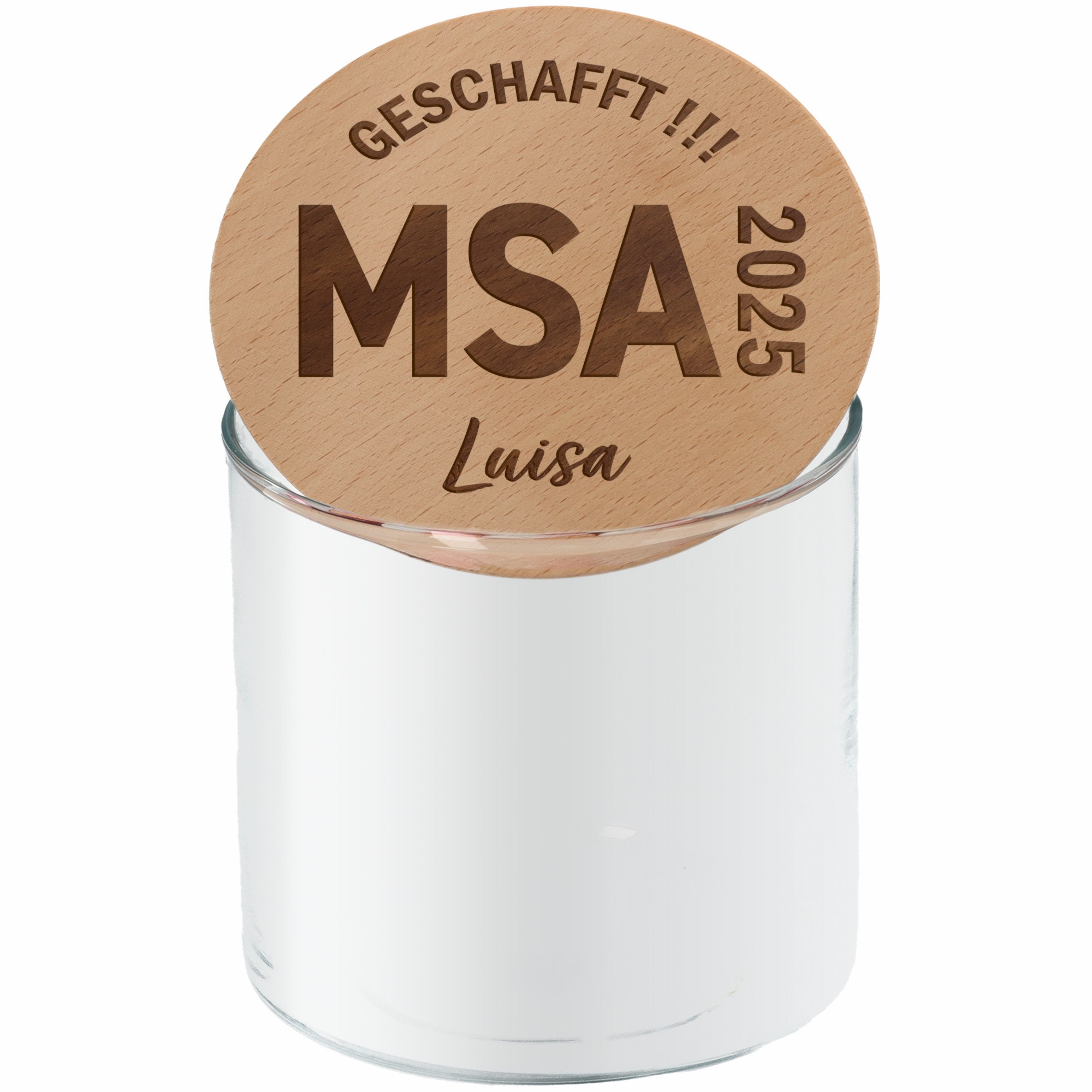Geschenkglas "MSA 2025" Krug