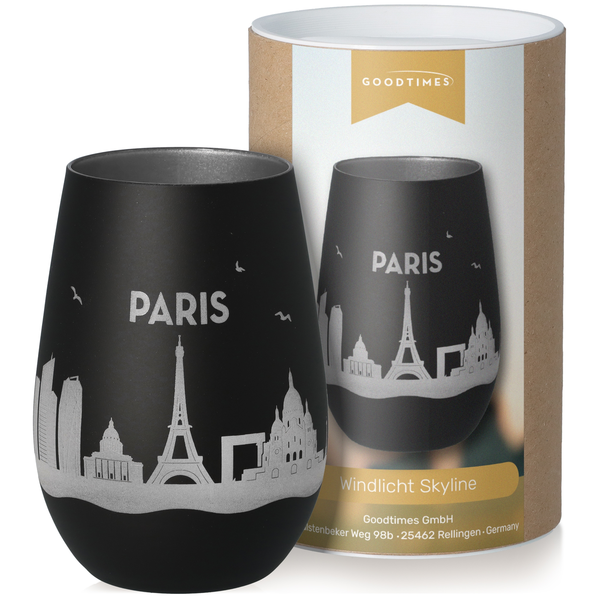 Windlicht Skyline Paris