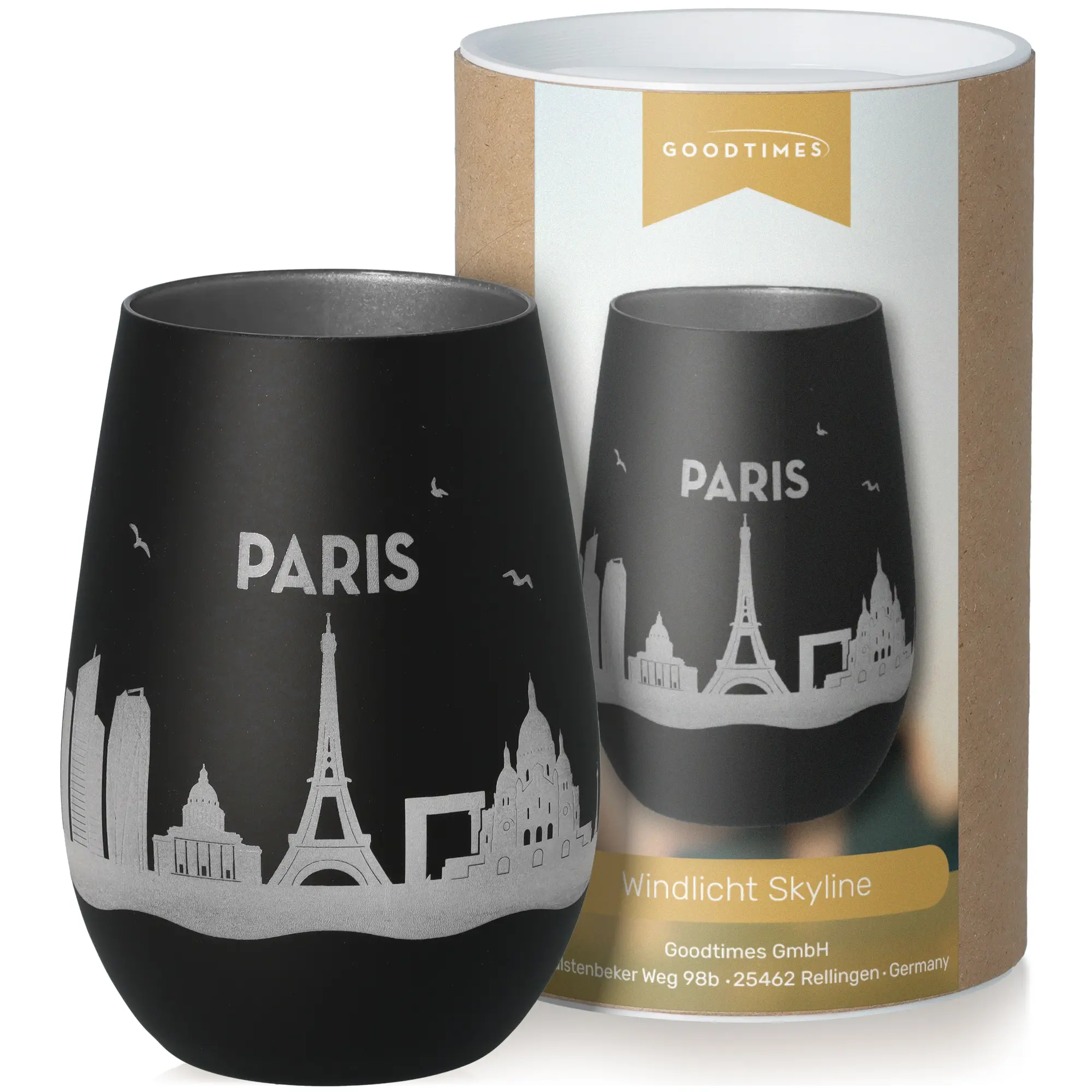 Windlicht Skyline Paris
