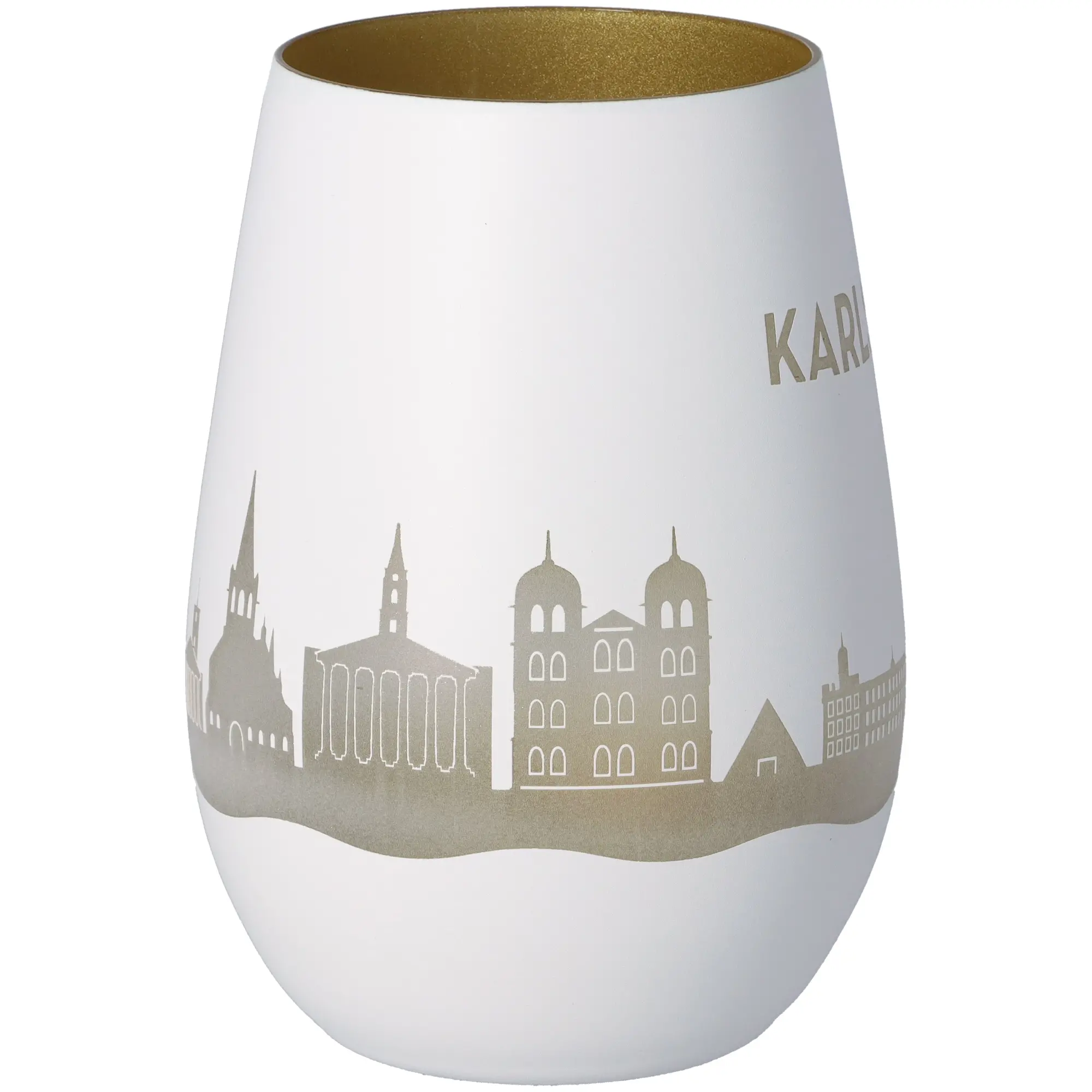 Windlicht Skyline Karlsruhe