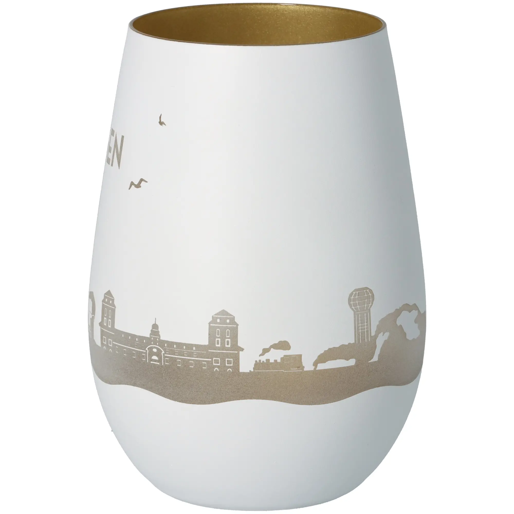 Windlicht Skyline Rügen