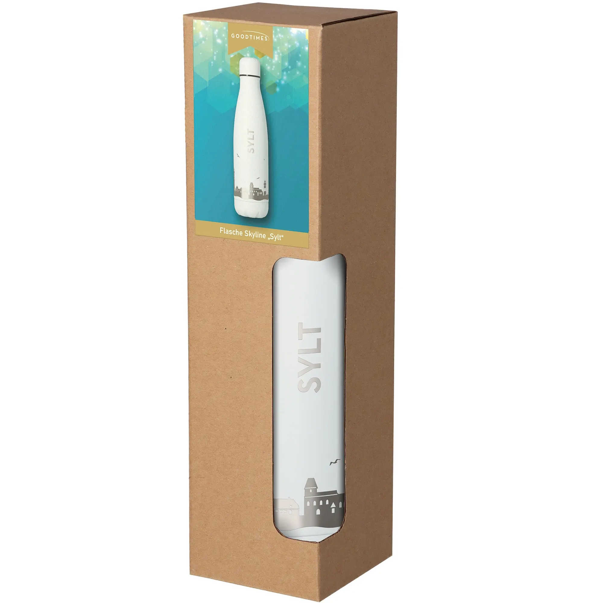 Trinkflasche Skyline Sylt