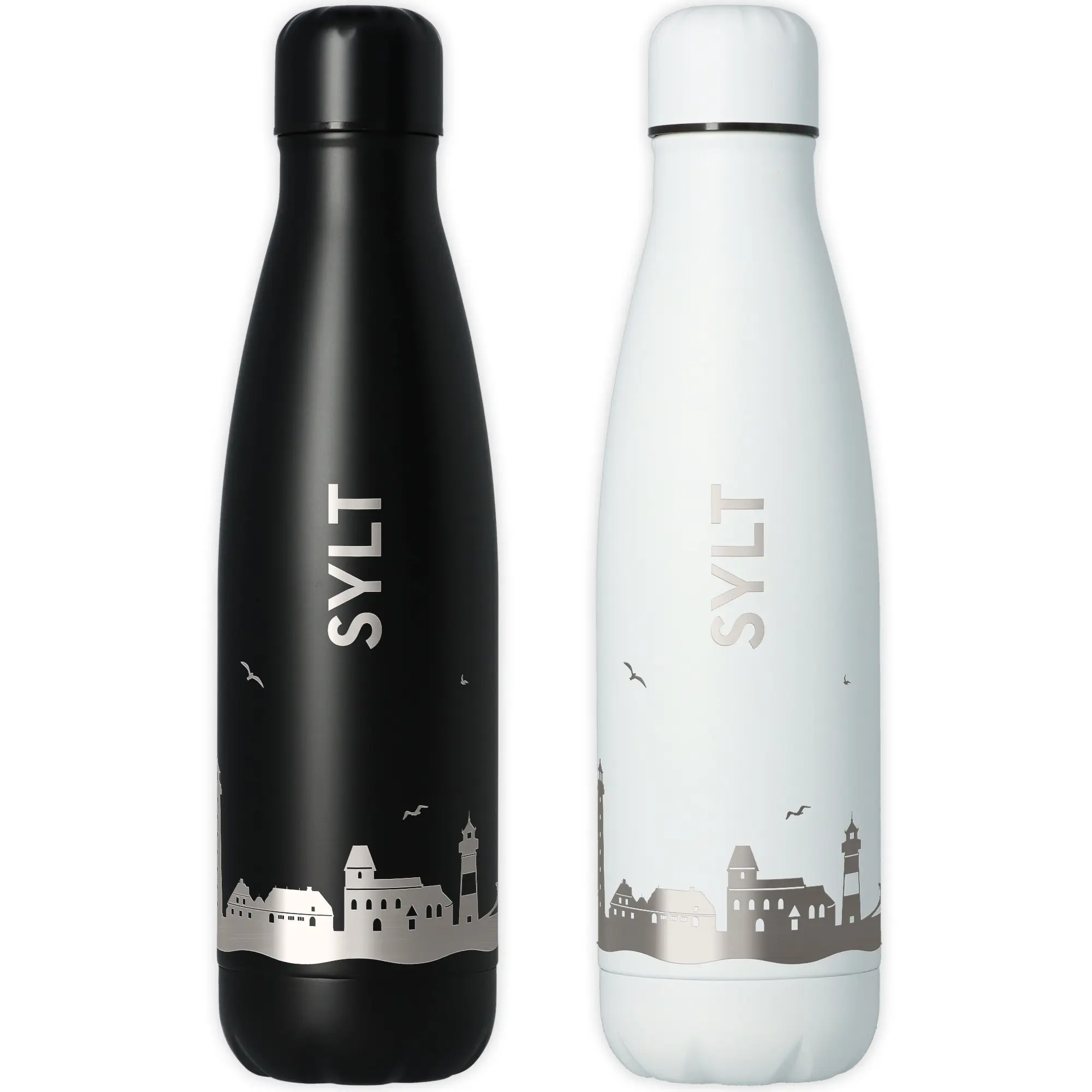 Trinkflasche Skyline Sylt