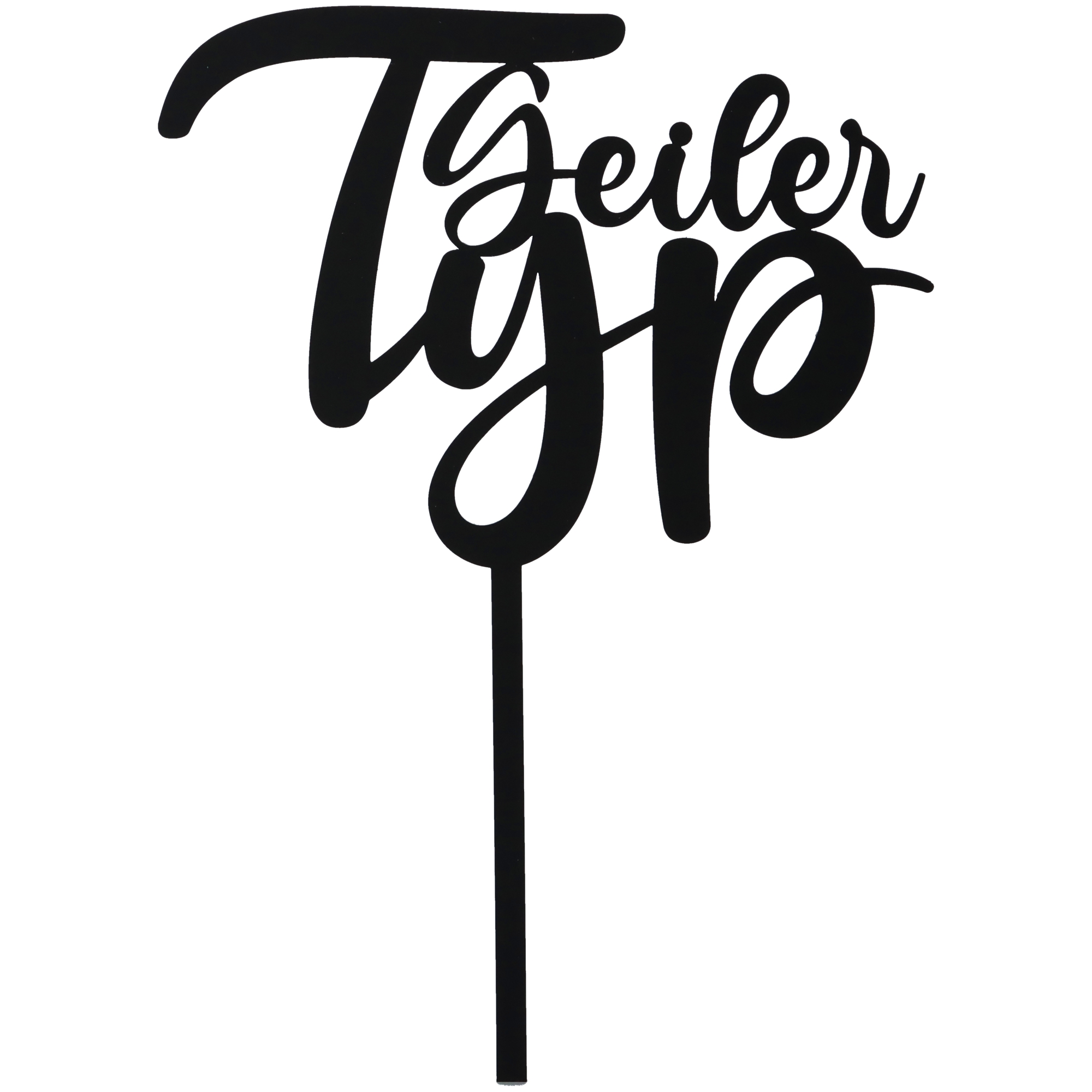 Cake Topper "Geiler Typ"