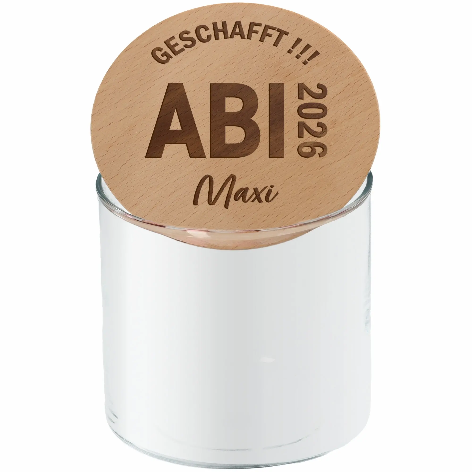 Holzdeckel, Korkdeckel, Abfassung, Maxi, Holzoptik
