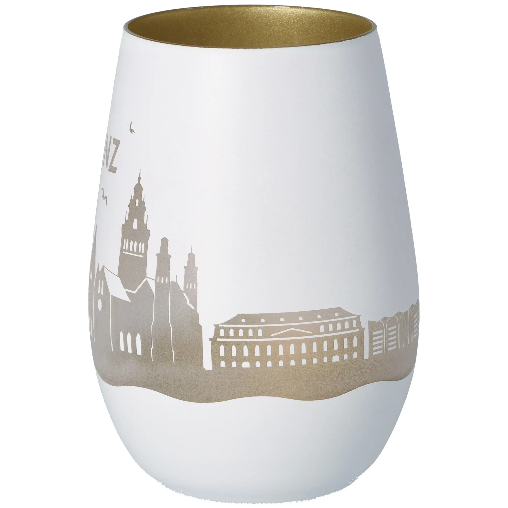 Windlicht Skyline Mainz