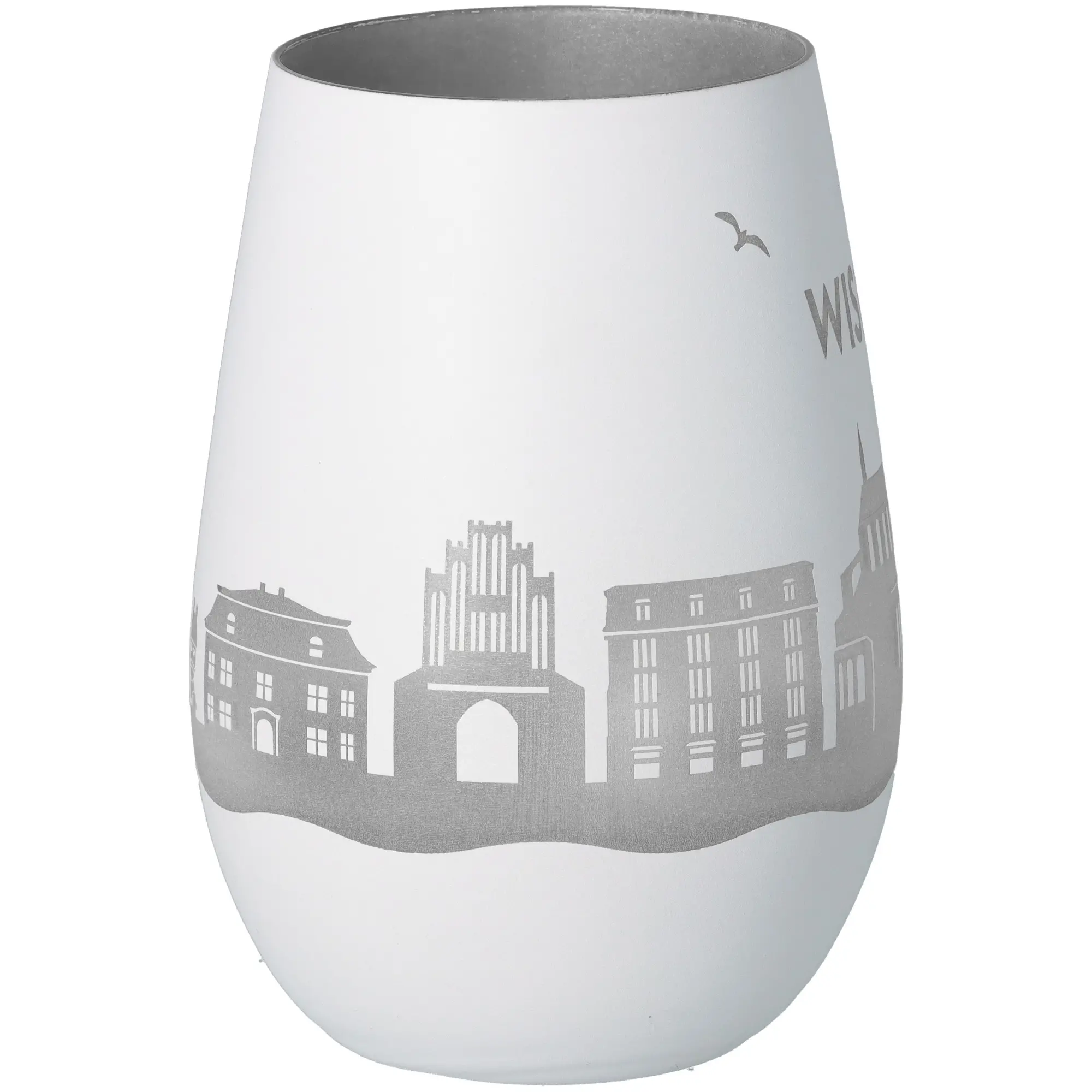 Windlicht Skyline Wismar