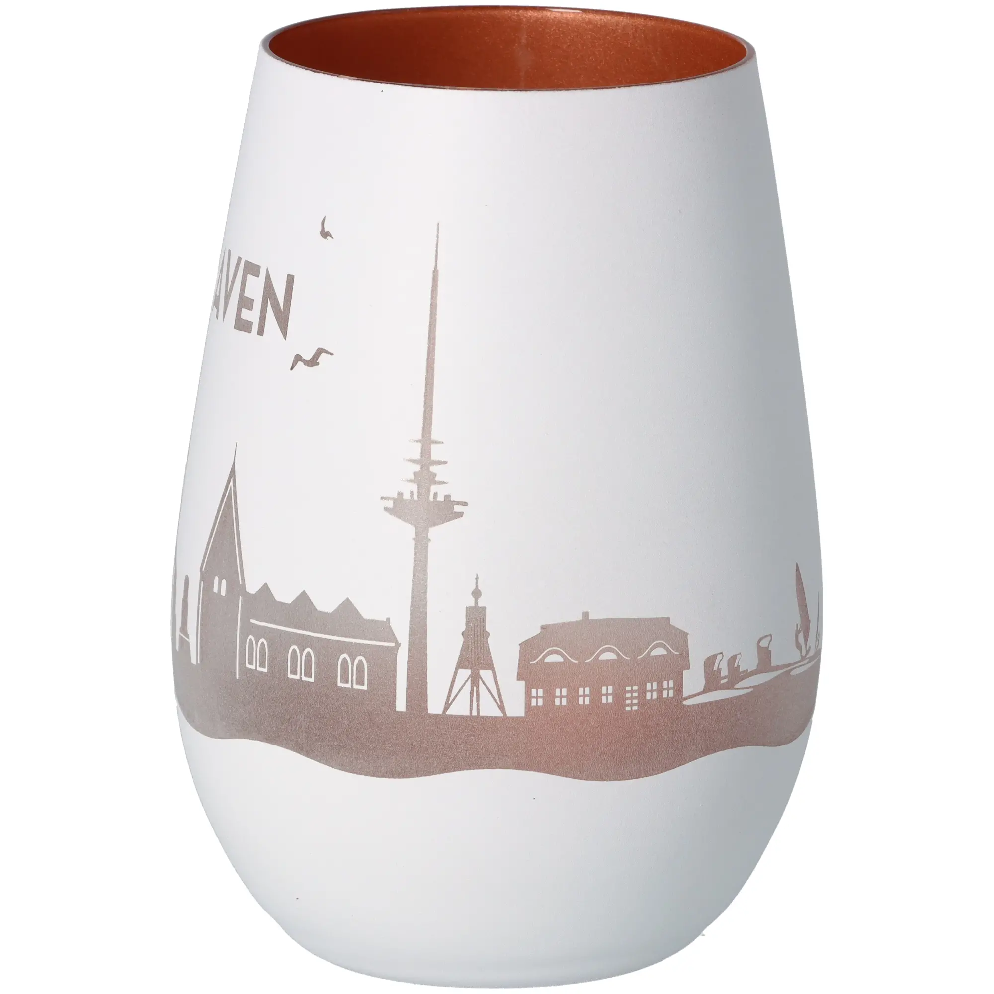 Windlicht Skyline Cuxhaven