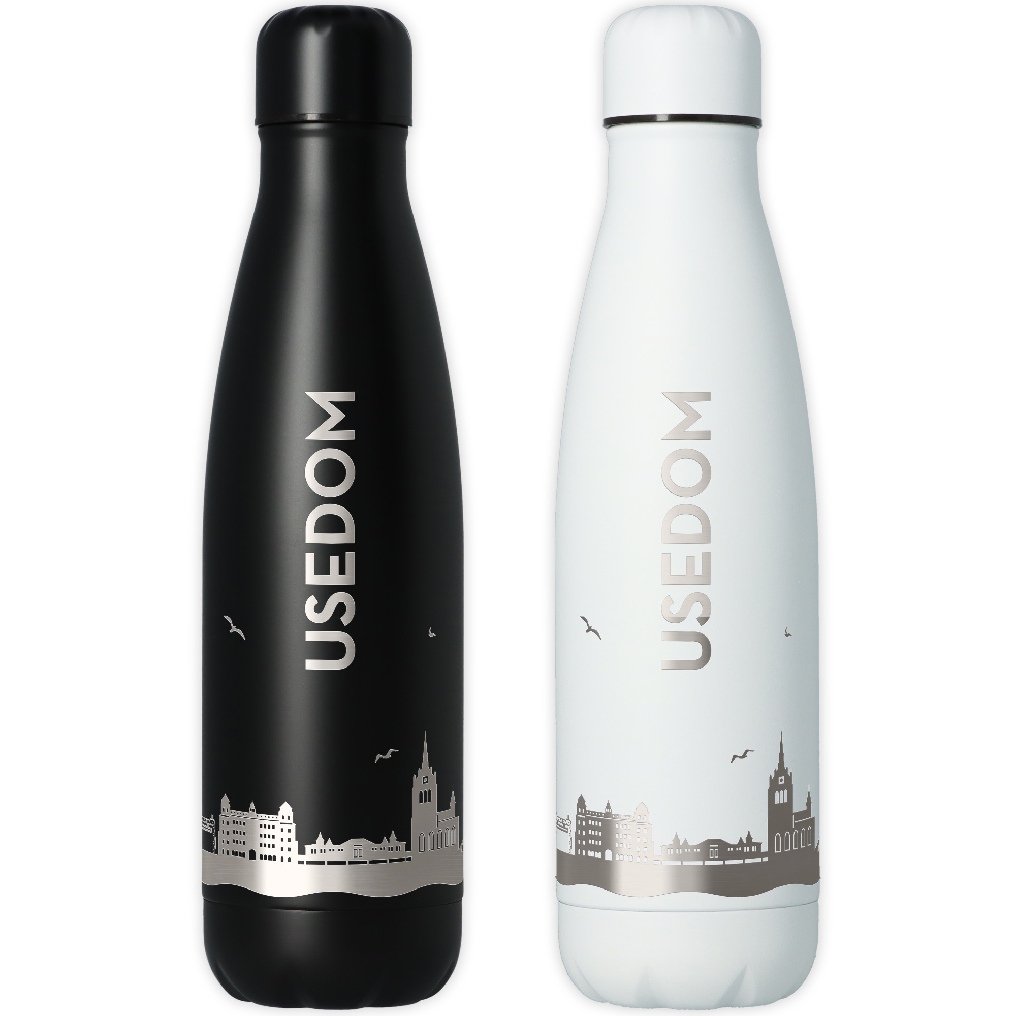 Trinkflasche Skyline Usedom