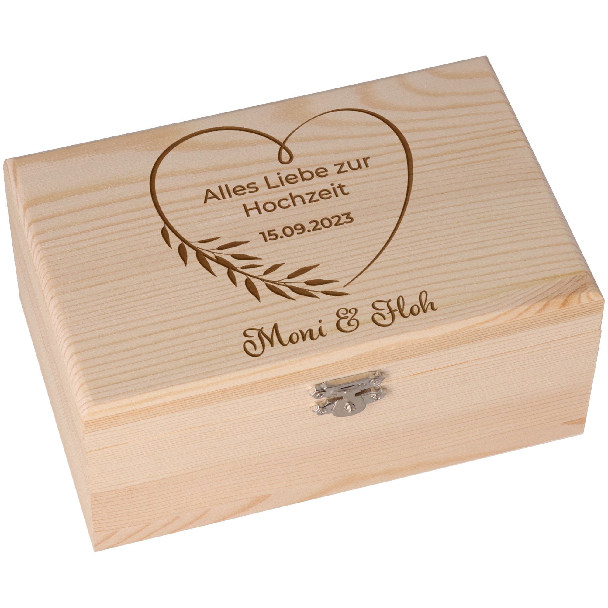 Geschenkbox "Alles Liebe zur Hochzeit" Kiste