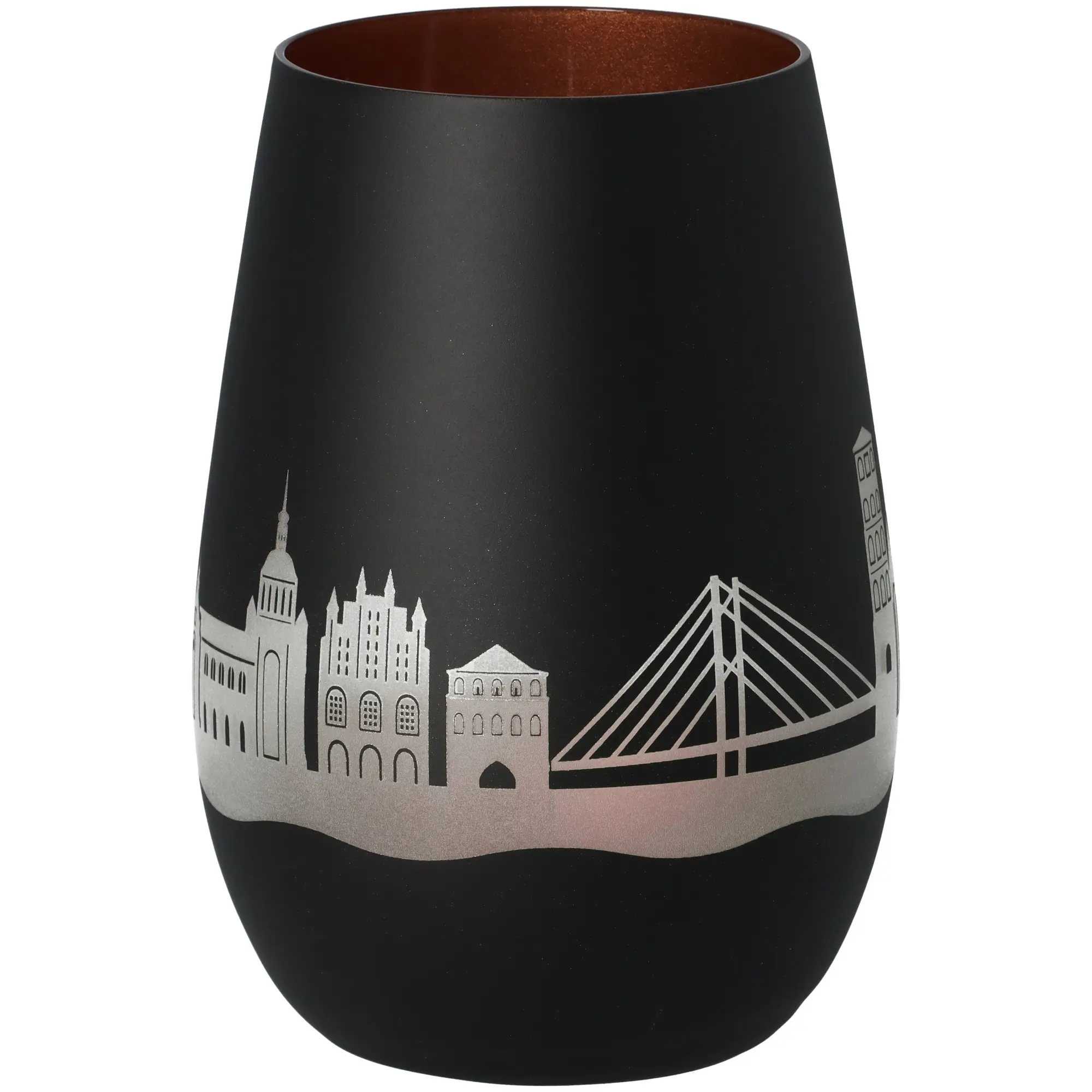 Windlicht Skyline Stralsund