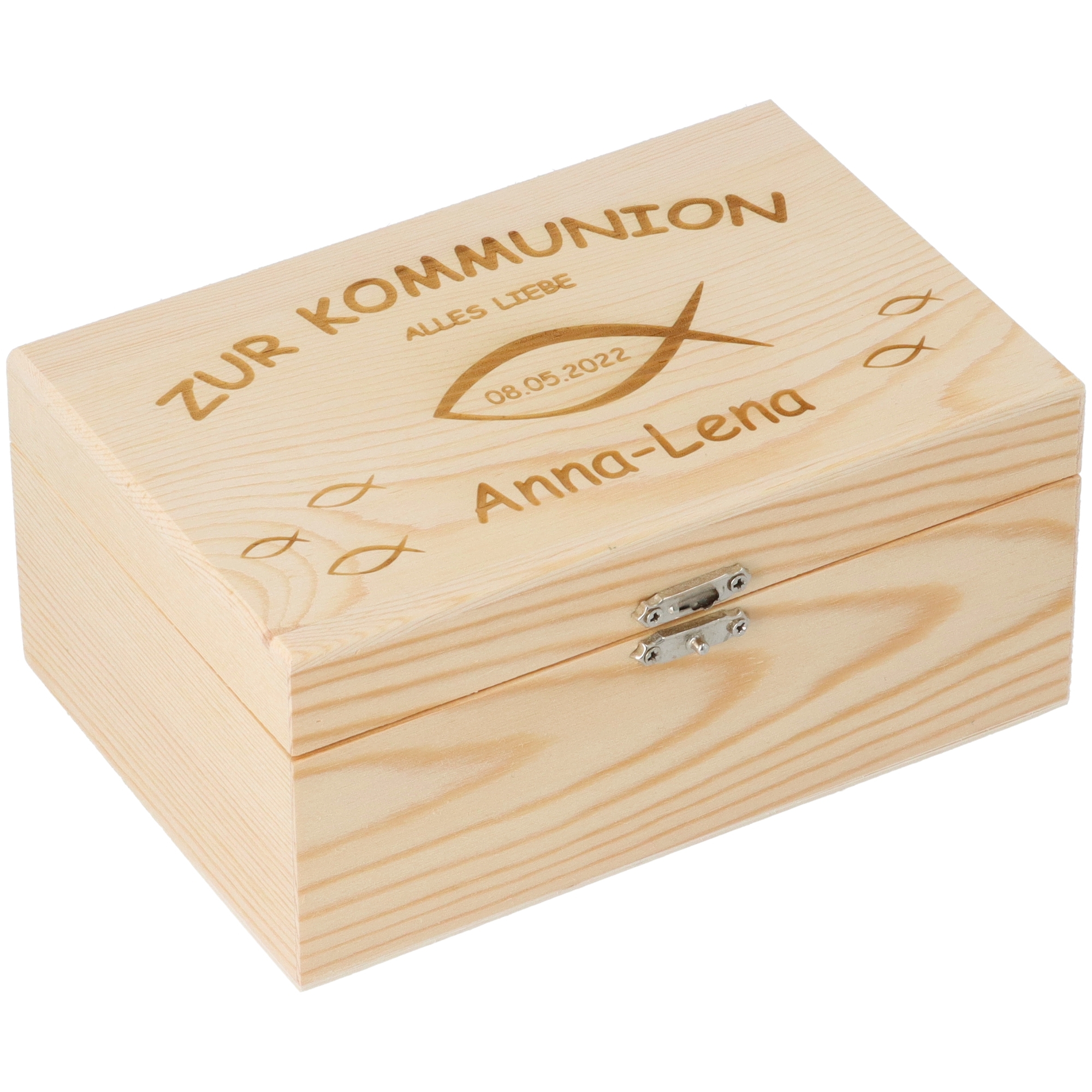 Holzbox, Kästchen, Schatzbox, Holz, Personalisierte Box