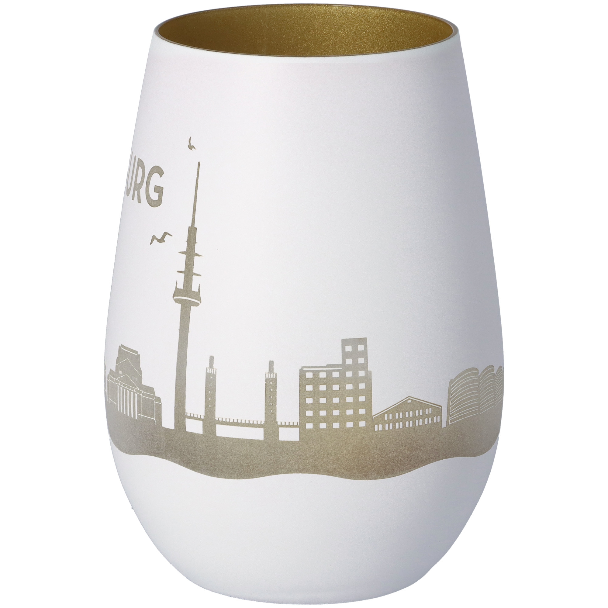 Windlicht Skyline Duisburg