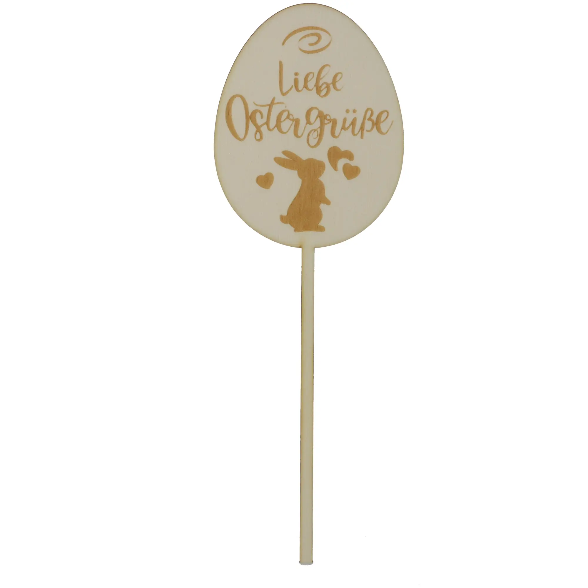 Blumenstecker "Liebe Ostergrüße"