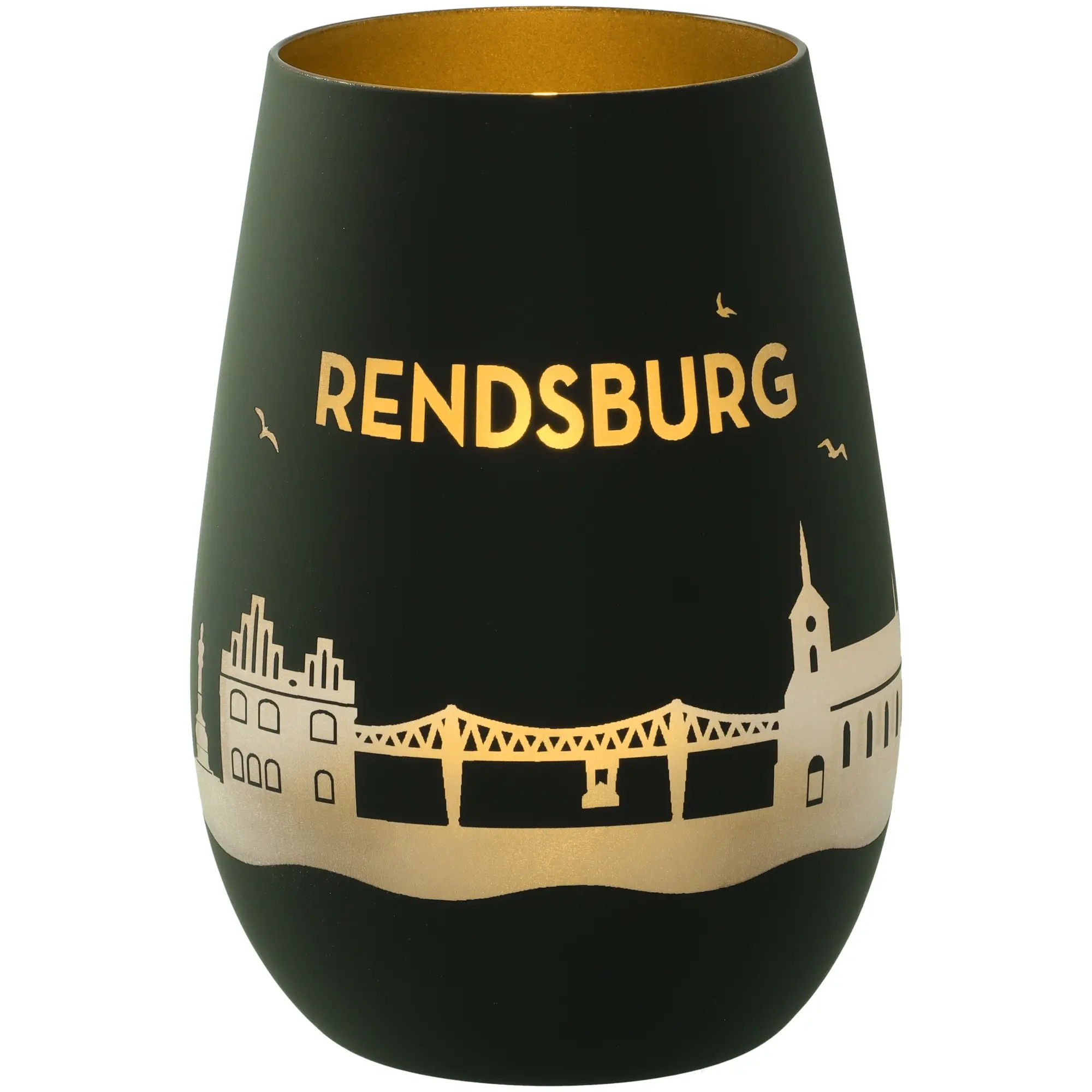 Windlicht Skyline Rendsburg