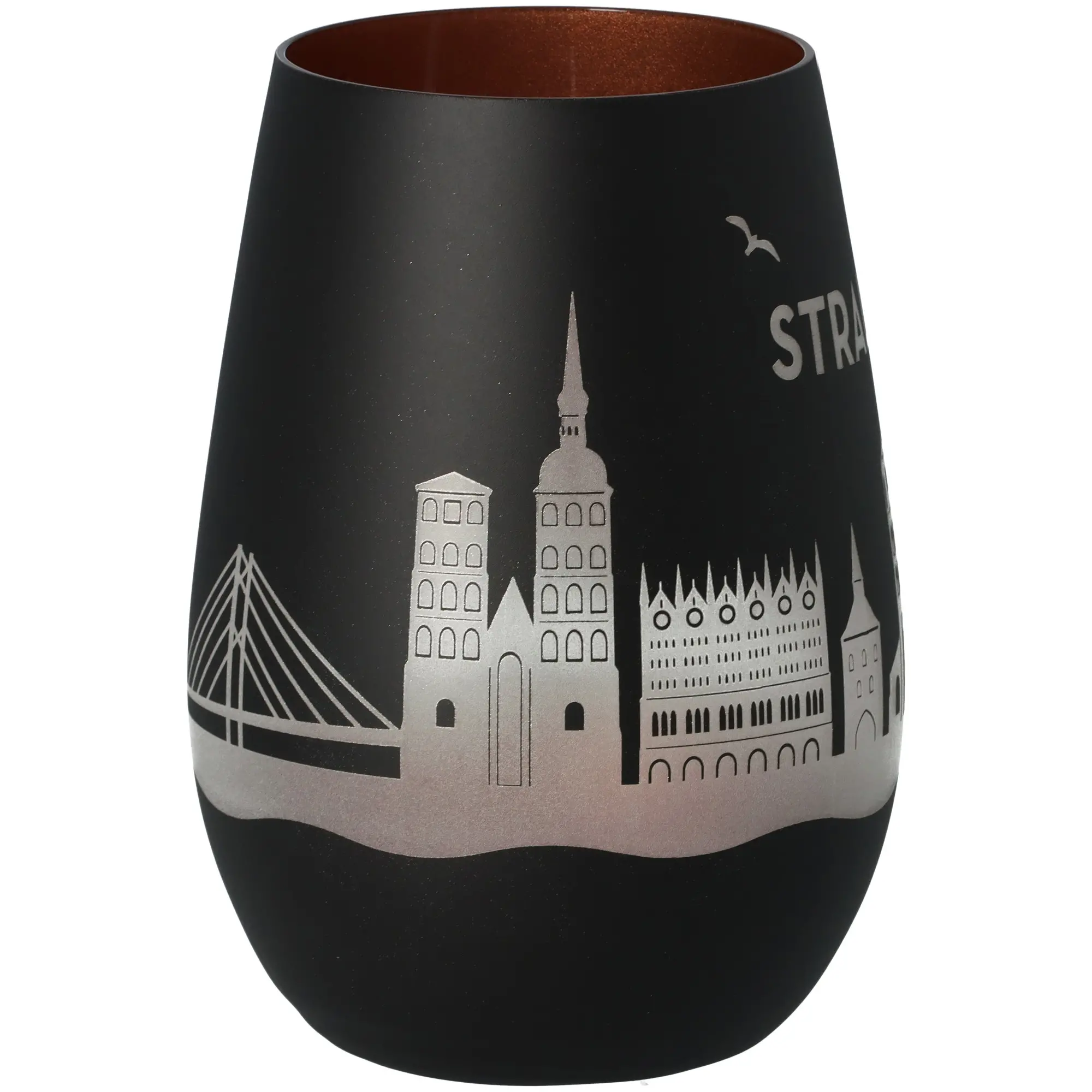Windlicht Skyline Stralsund