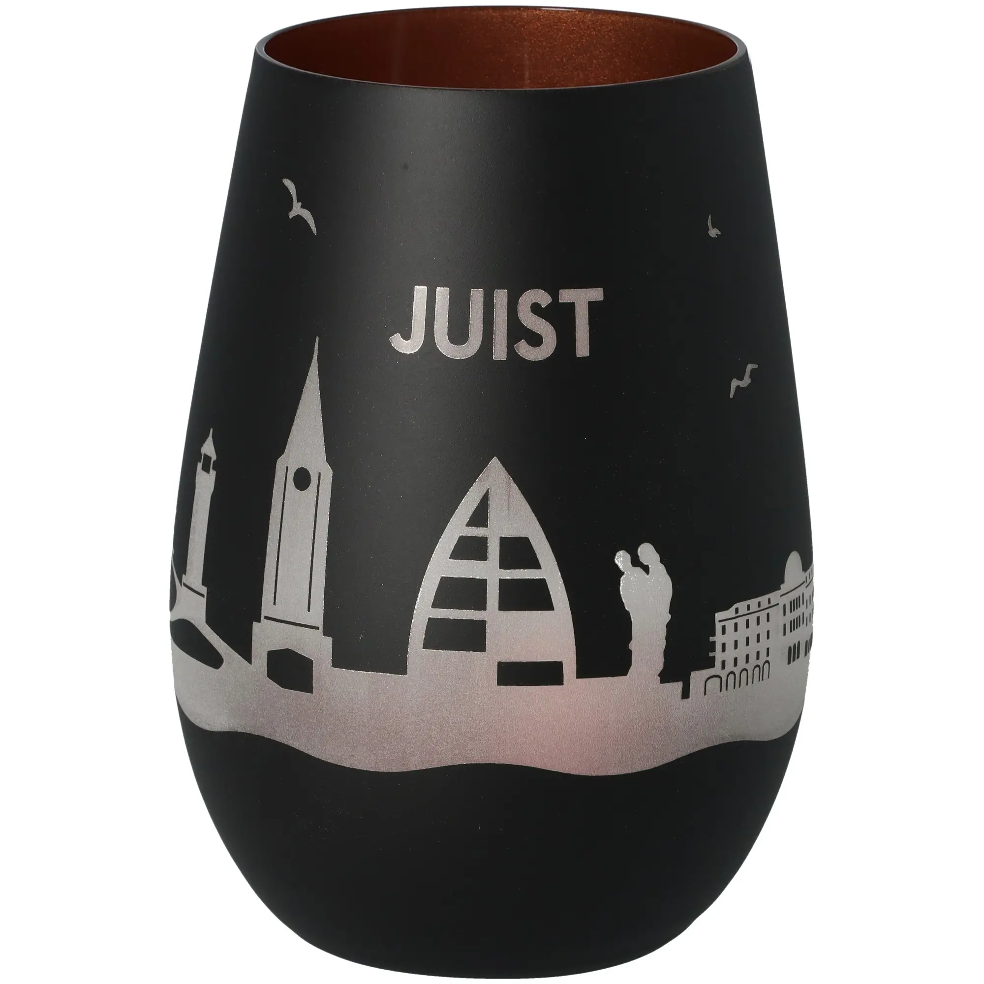 Windlicht Skyline Juist