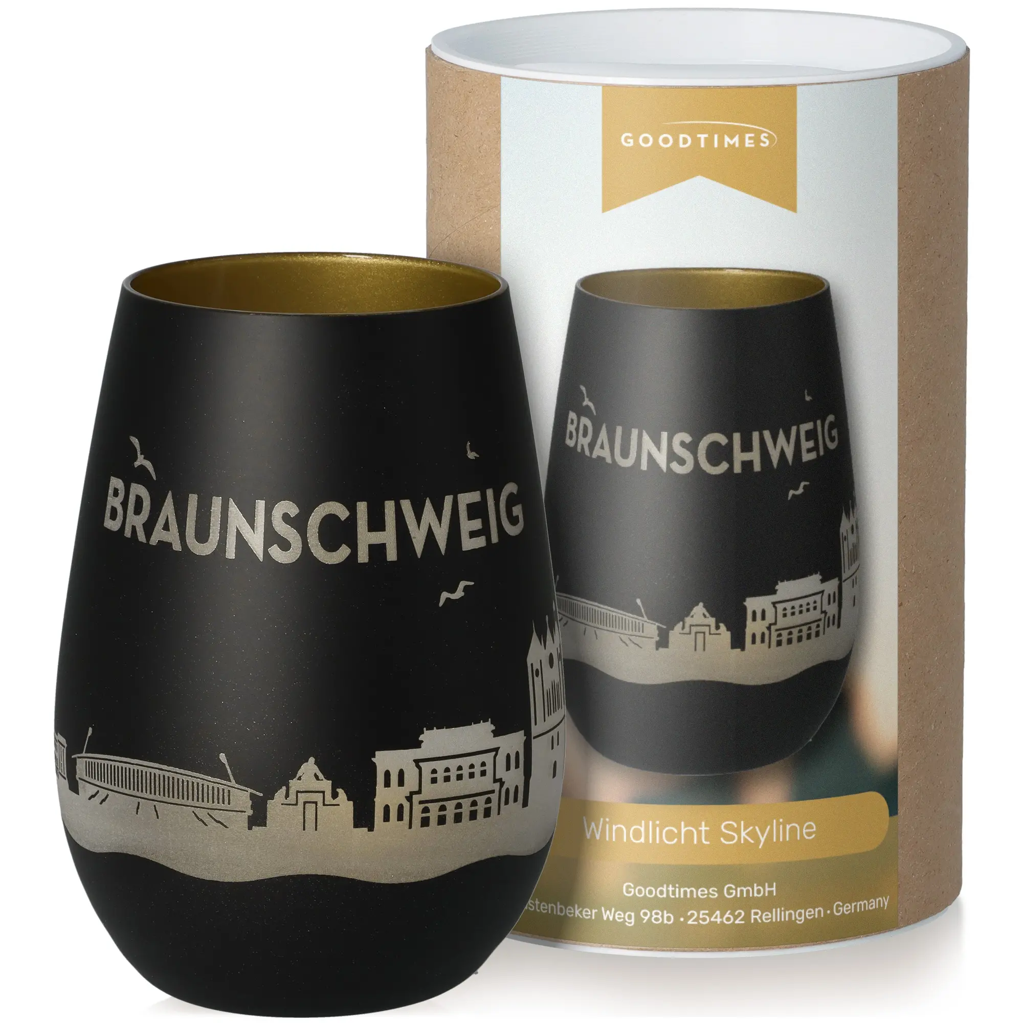 Windlicht Skyline Braunschweig