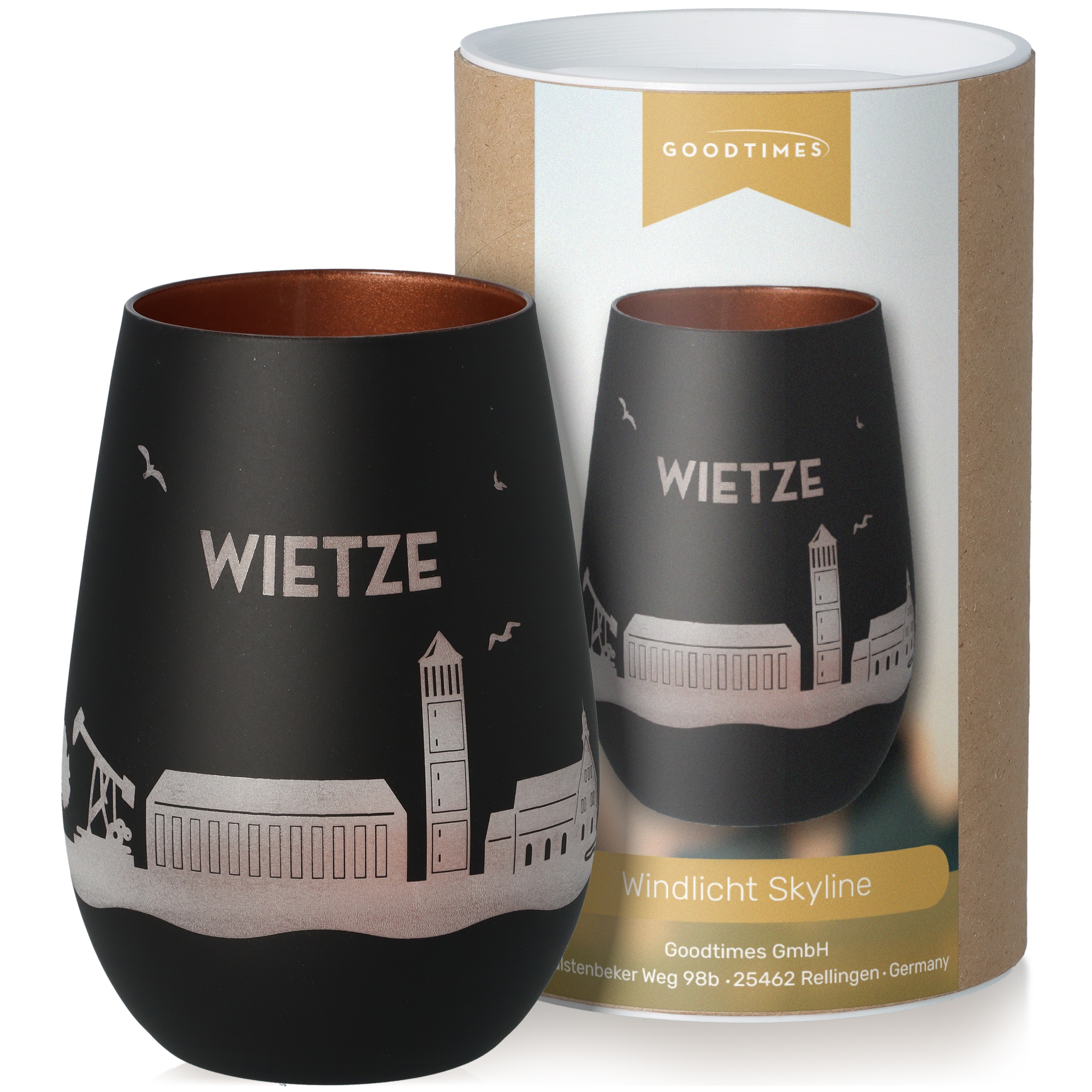 Windlicht Skyline Wietze Krug, Töpferei, Tasse