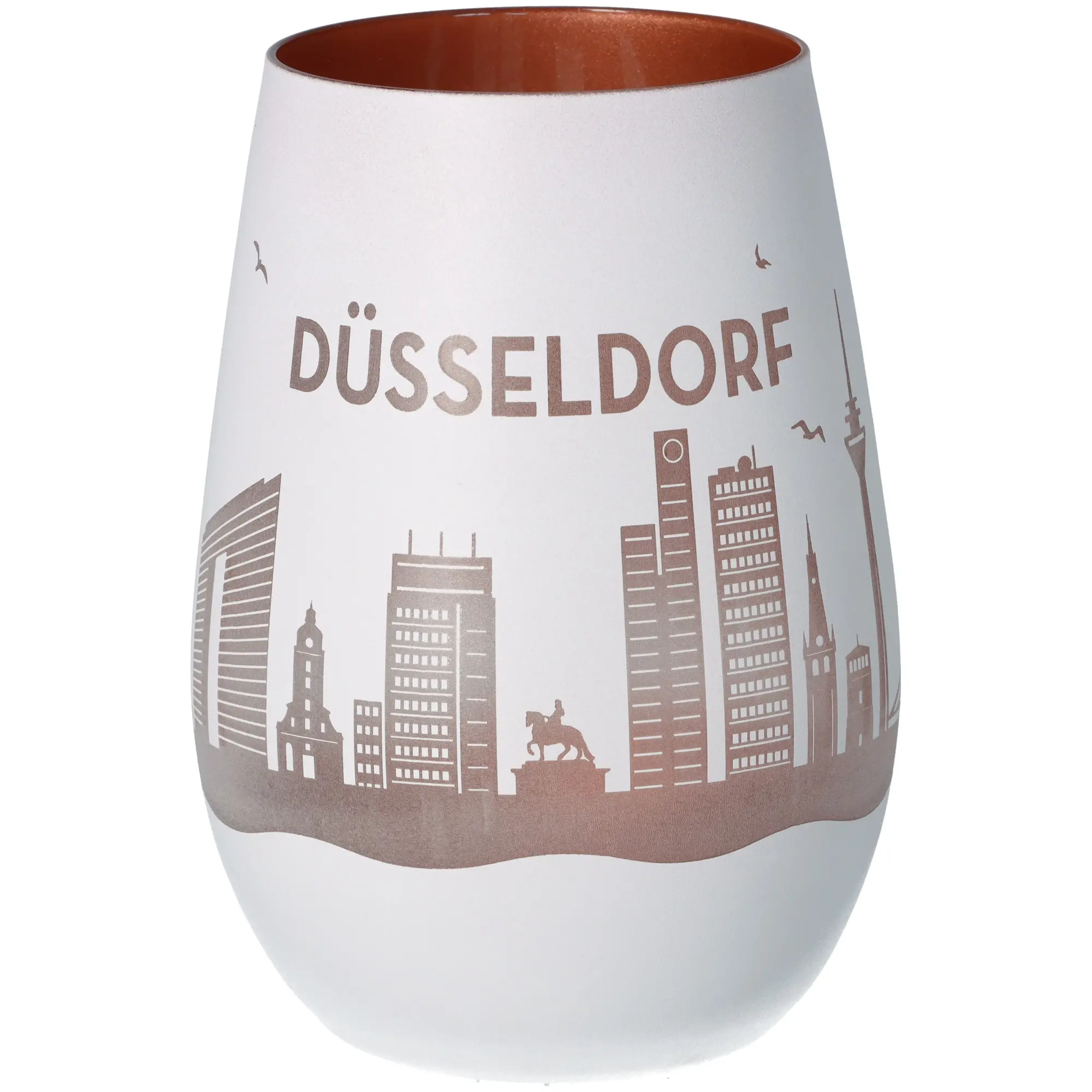 Windlicht Skyline Düsseldorf