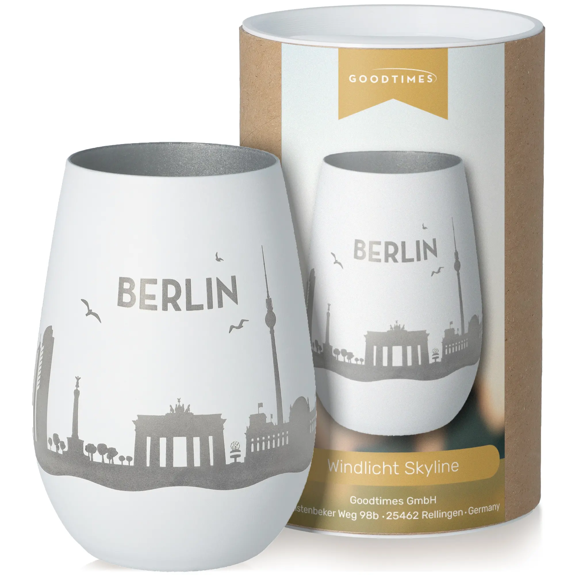 Windlicht Skyline Berlin