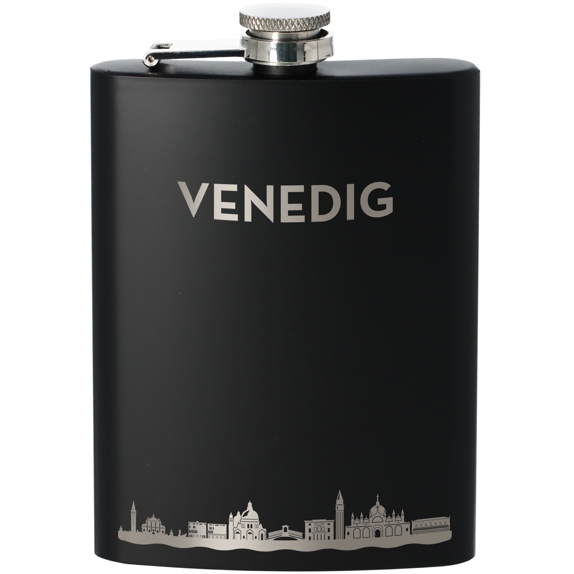 Flachmann Skyline Venedig Flasche, Rasierwasser
