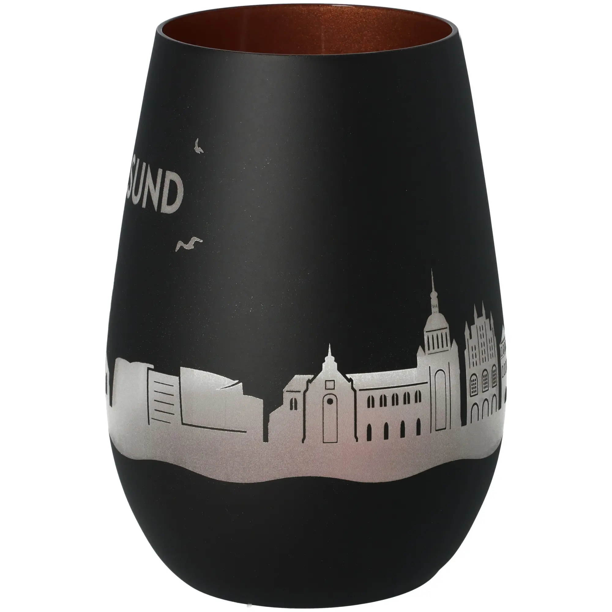 Windlicht Skyline Stralsund