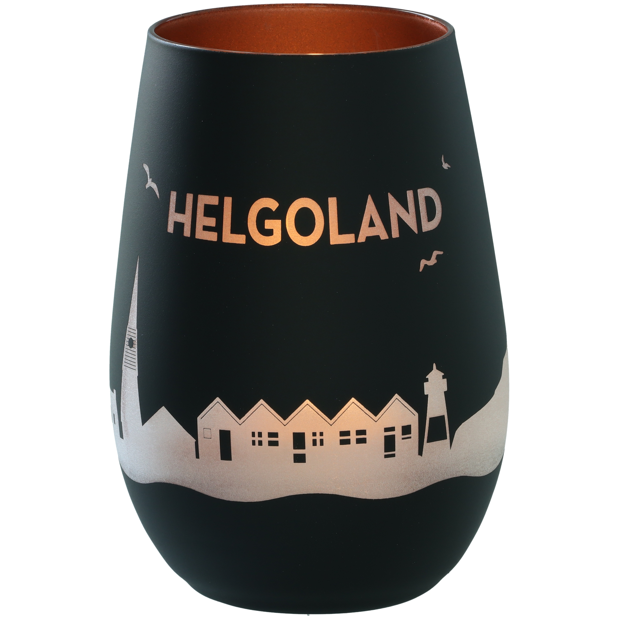 Windlicht Skyline Helgoland Krug, Töpferei, Vase