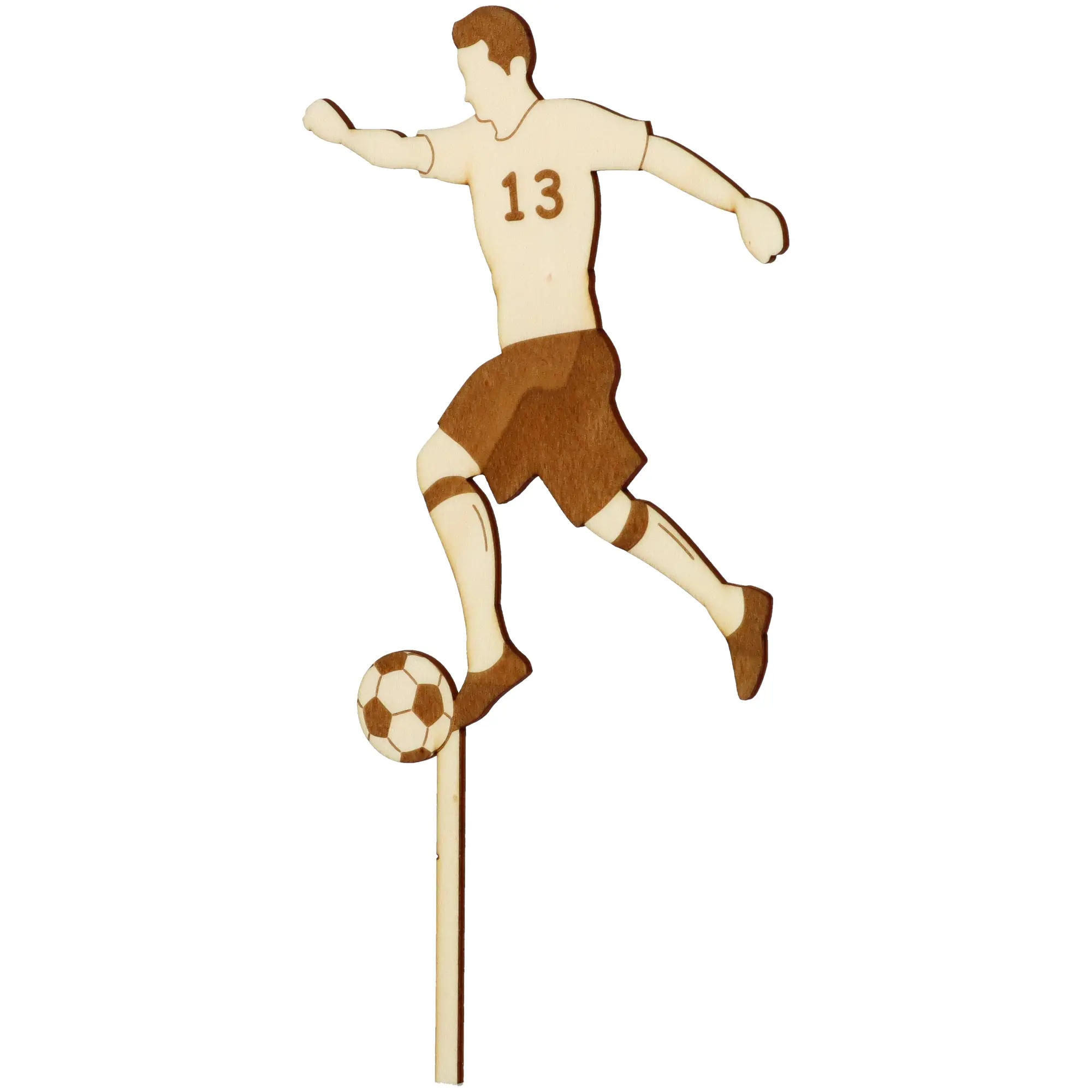 Cake Topper Fußball