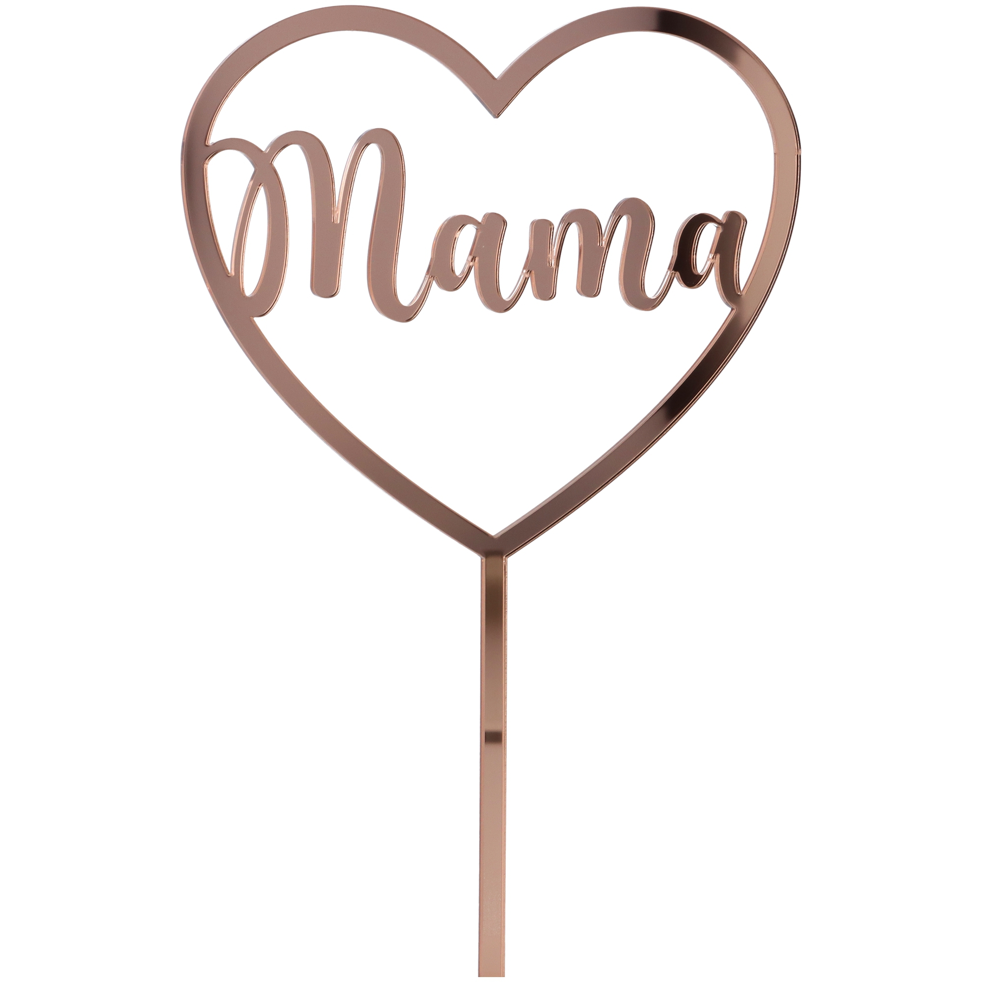 Cake Topper "Mama" groß aus Acryl Cake Topper "Mama" groß aus Acryl