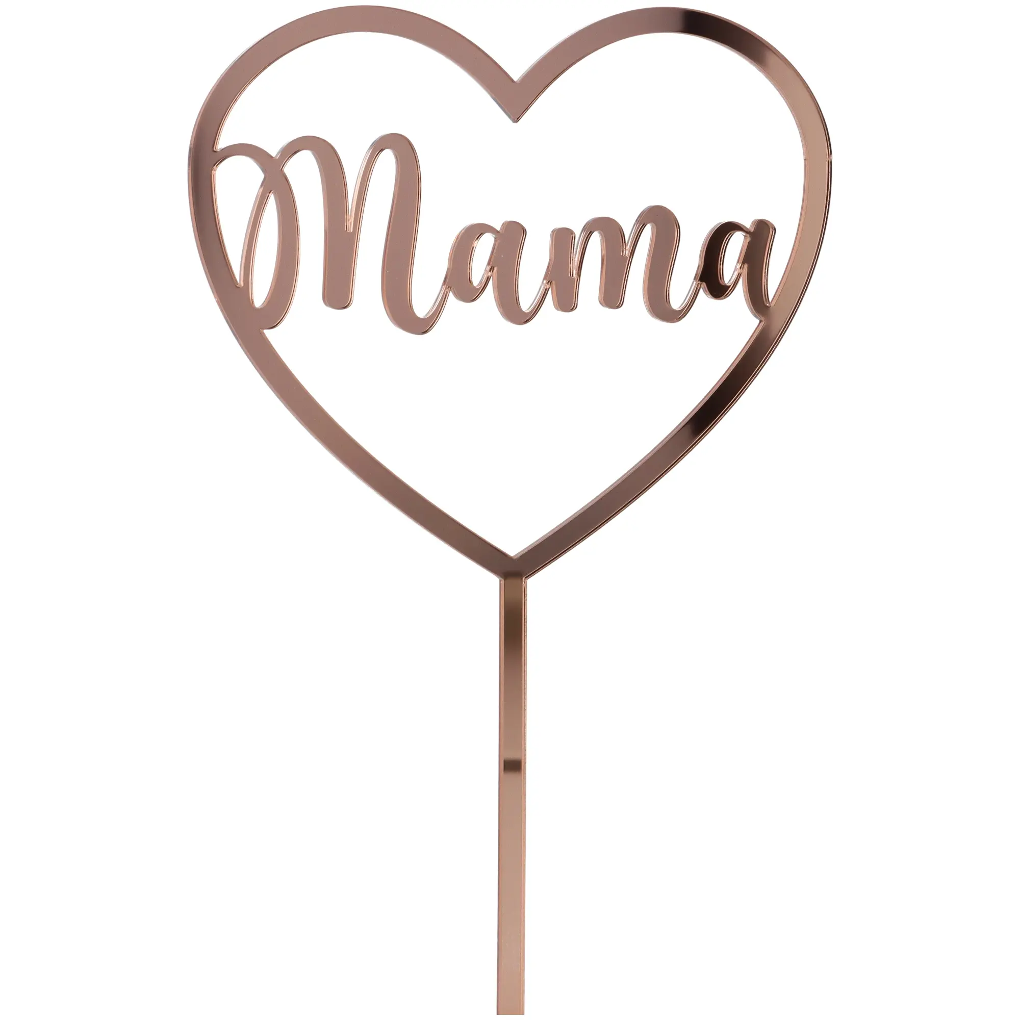 Cake Topper "Mama" groß aus Acryl