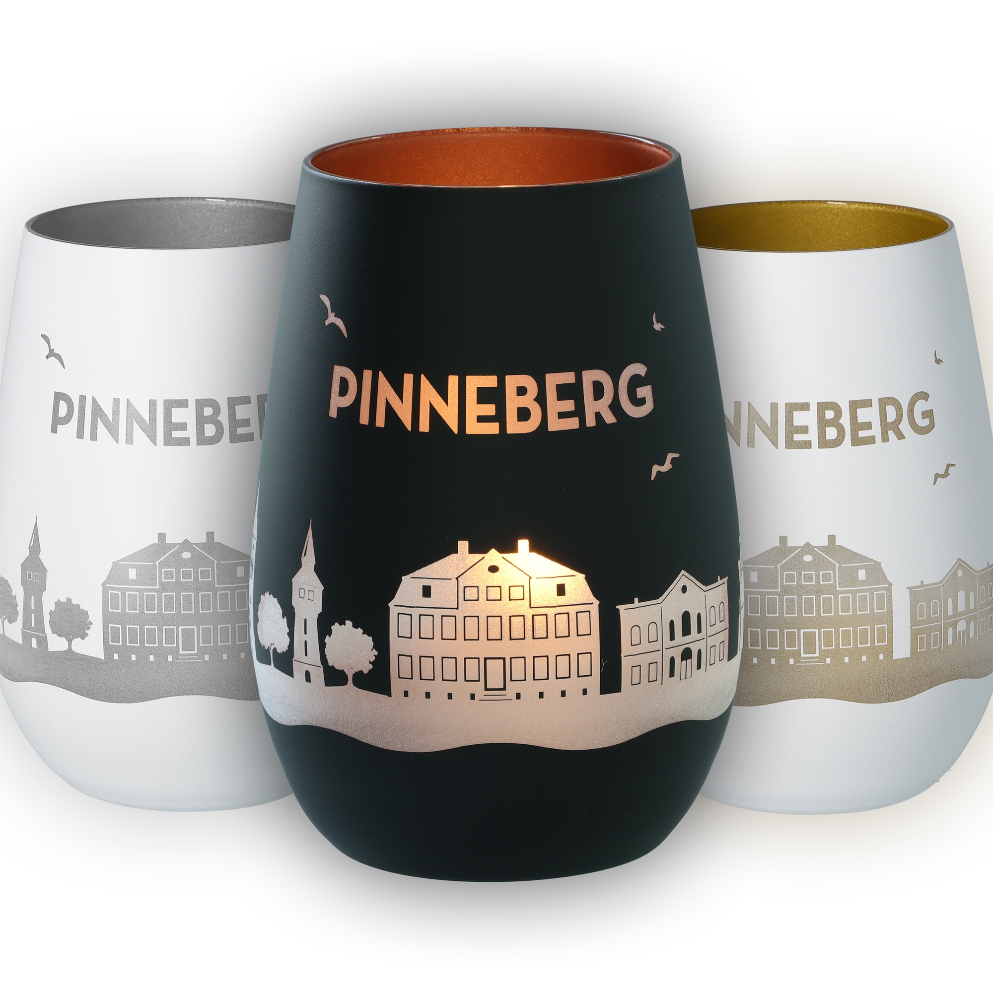 Windlicht Skyline Pinneberg Töpferei, Krug, Tasse