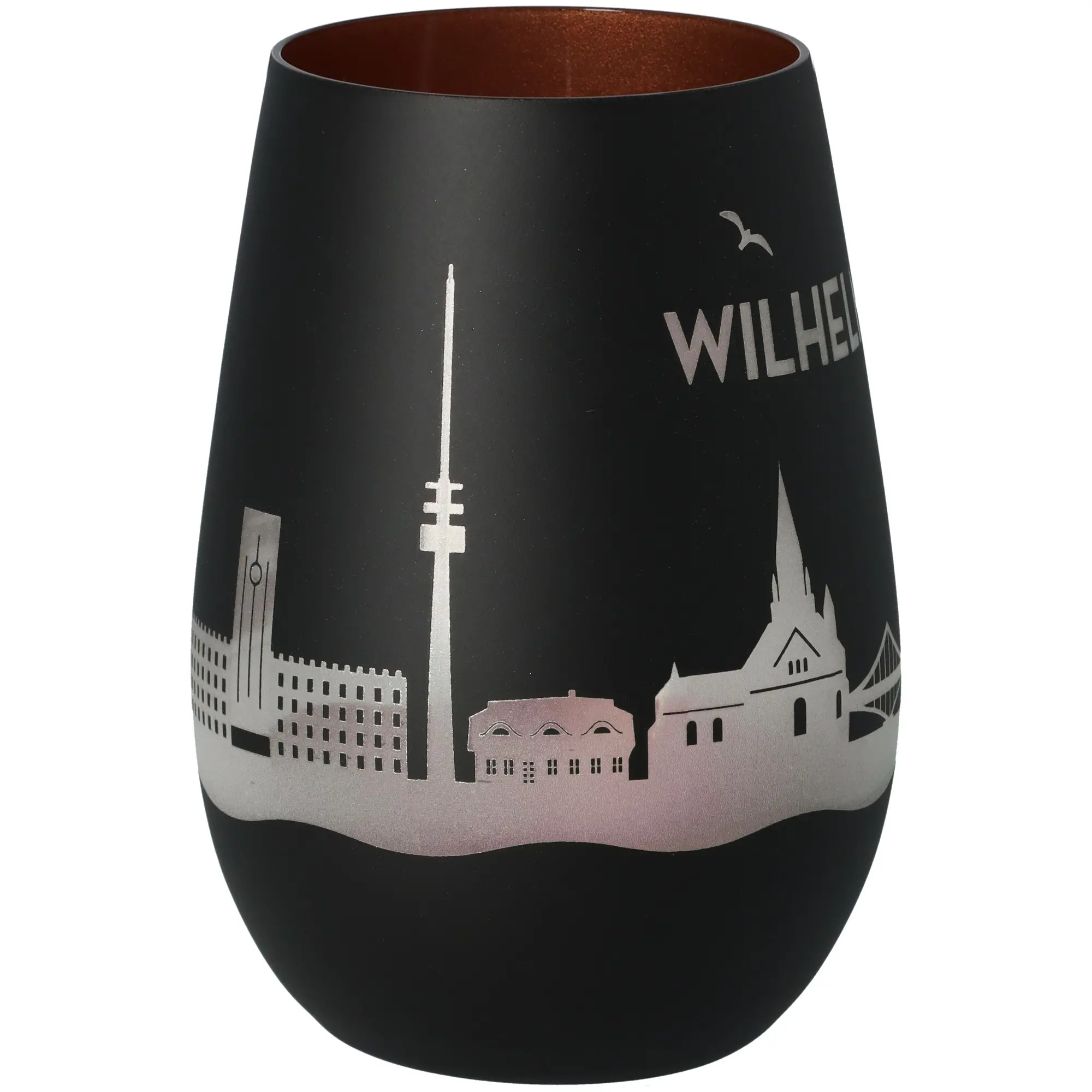 Windlicht Skyline Wilhelmshaven